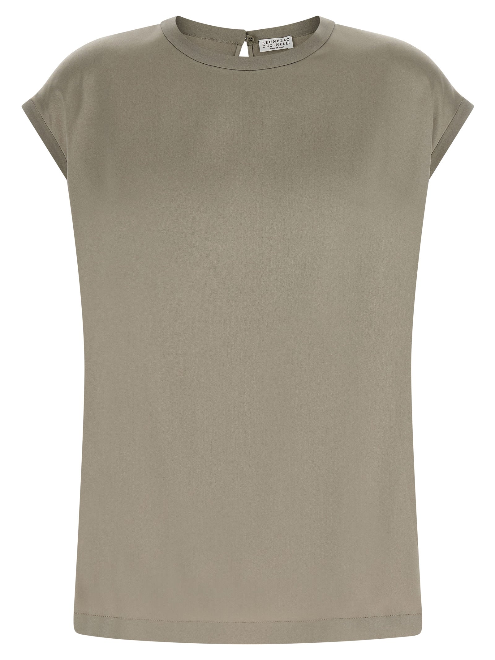 Brunello Cucinelli Satin Blouse