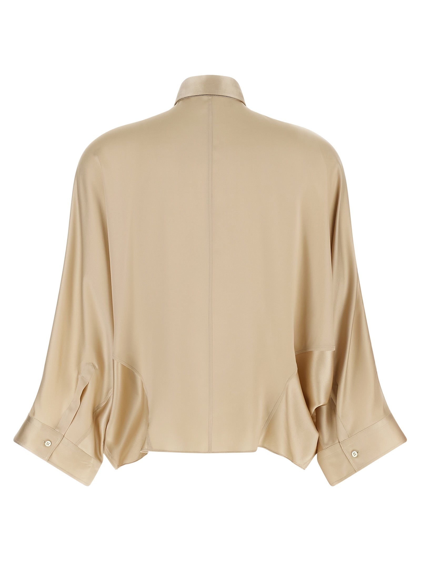 Brunello Cucinelli 'Monile' Satin Shirt
