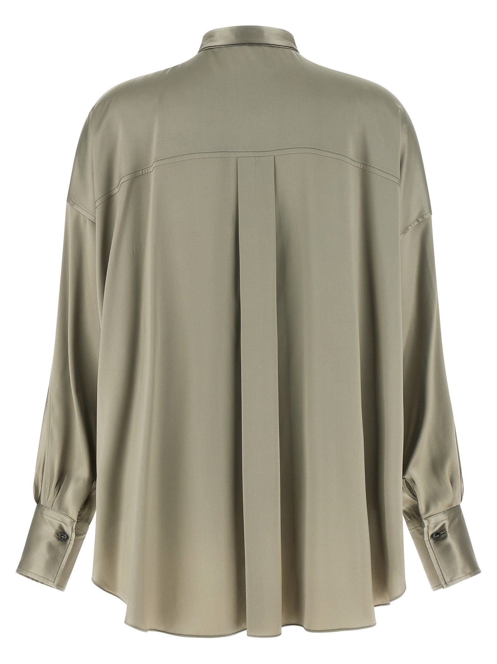 Brunello Cucinelli Korean Collar Shirt