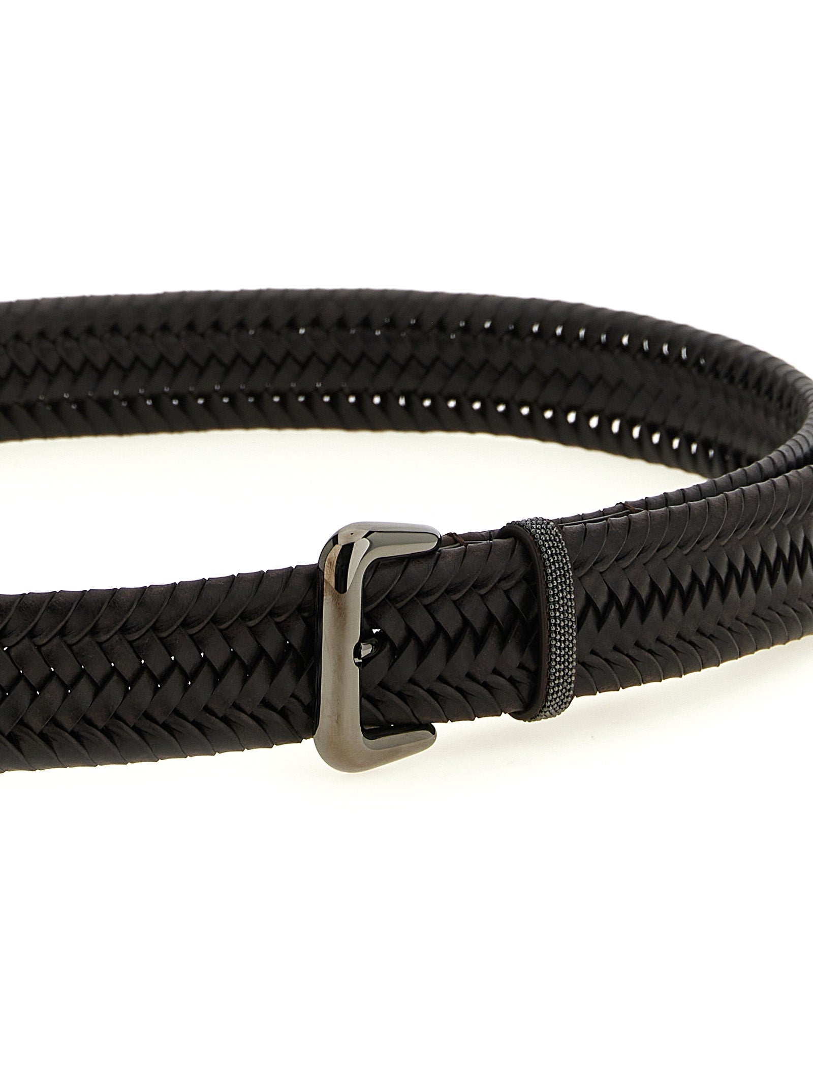 Brunello Cucinelli 'Shiny Loop' Belt