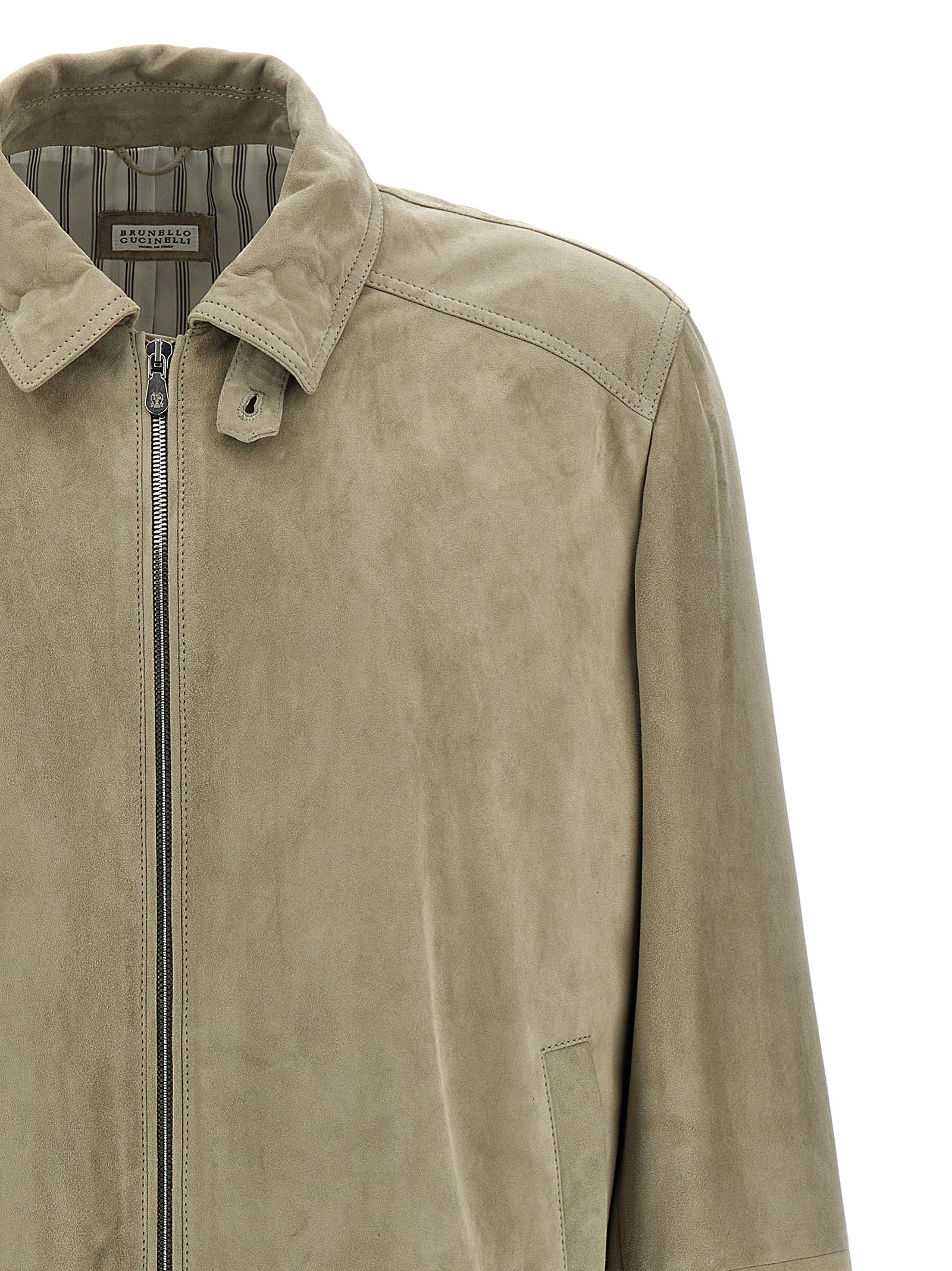 Brunello Cucinelli Suede Jacket