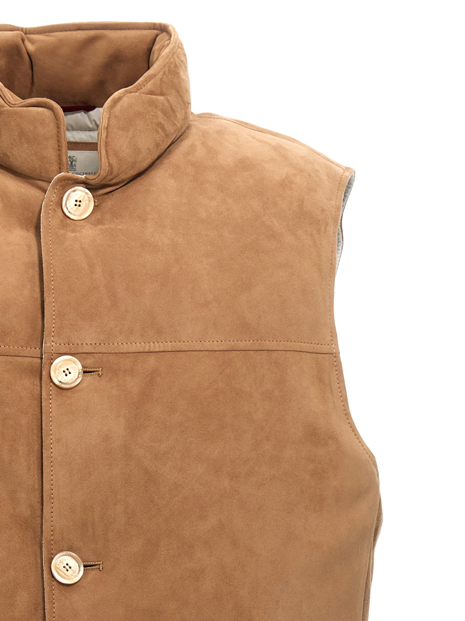 Brunello Cucinelli Suede Vest