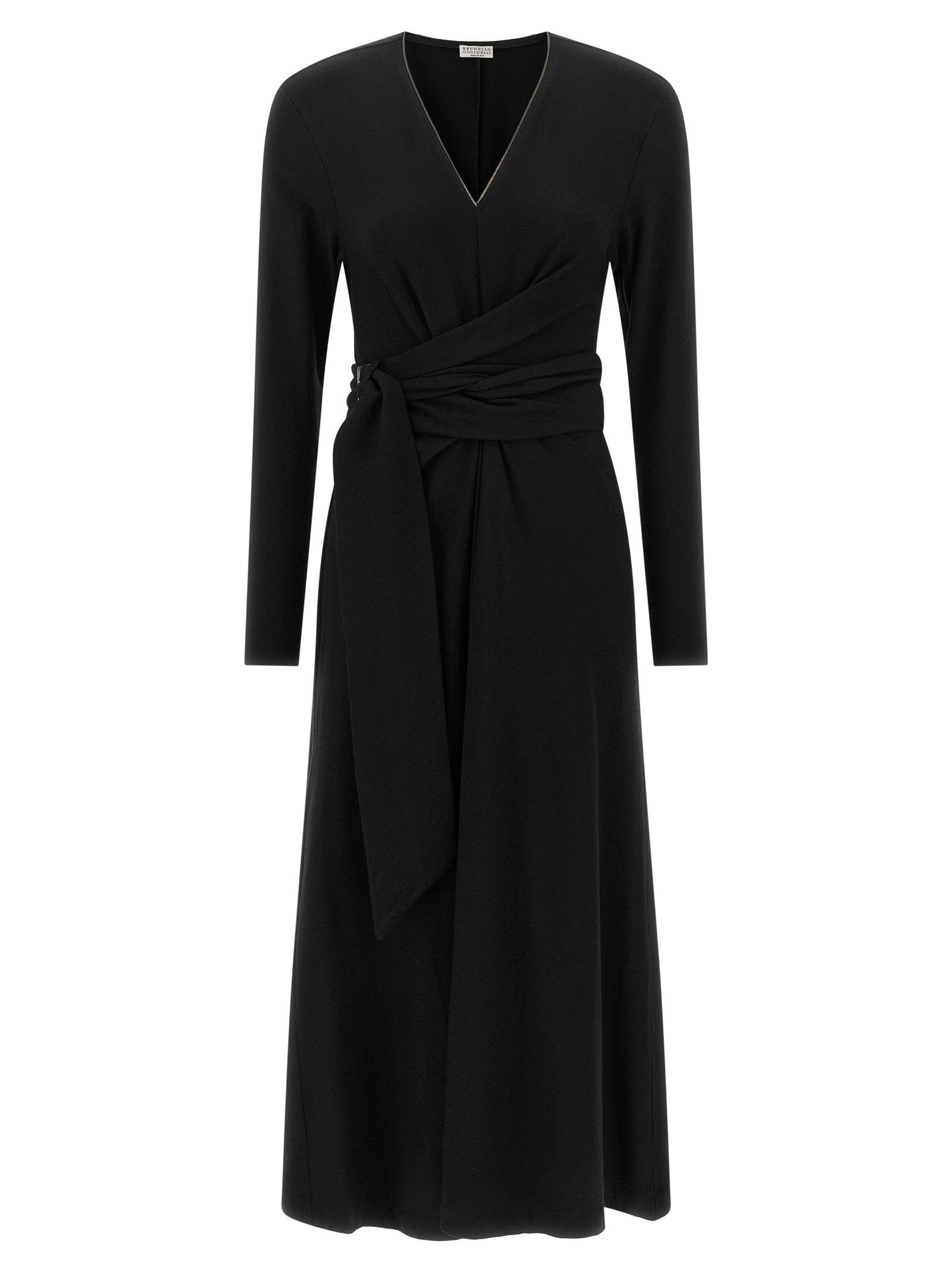 Brunello Cucinelli 'Shiny Collar' Dress