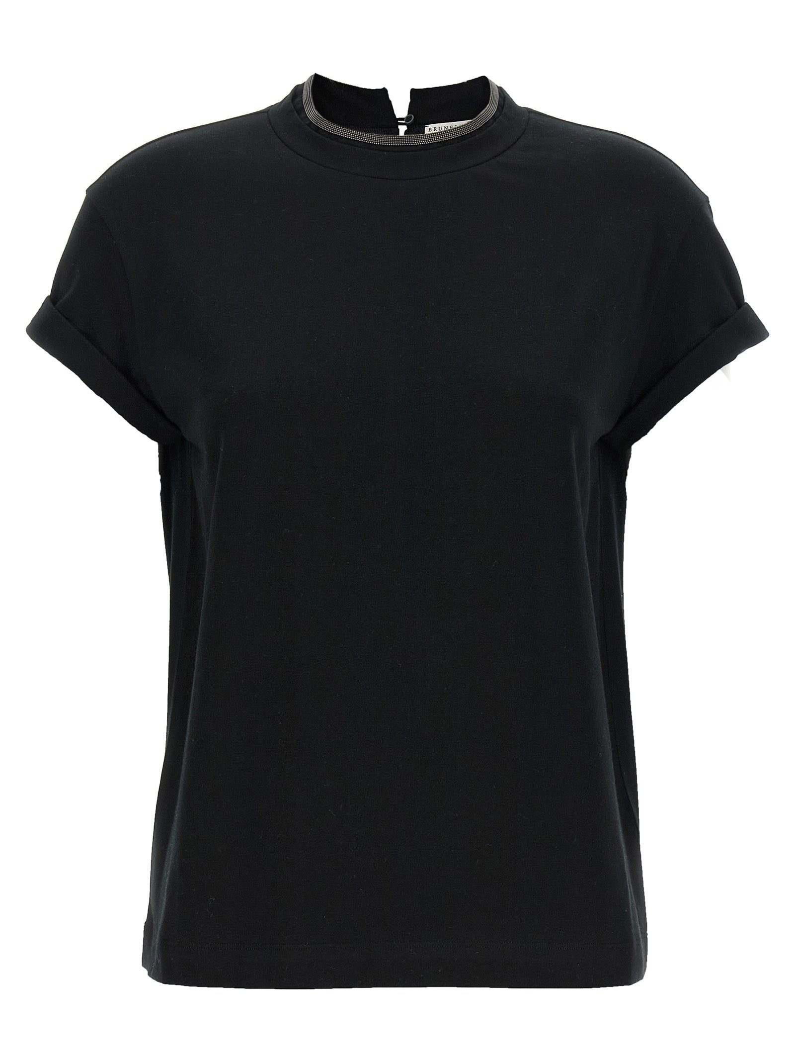 Brunello Cucinelli Monile Crew-Neck T-Shirt