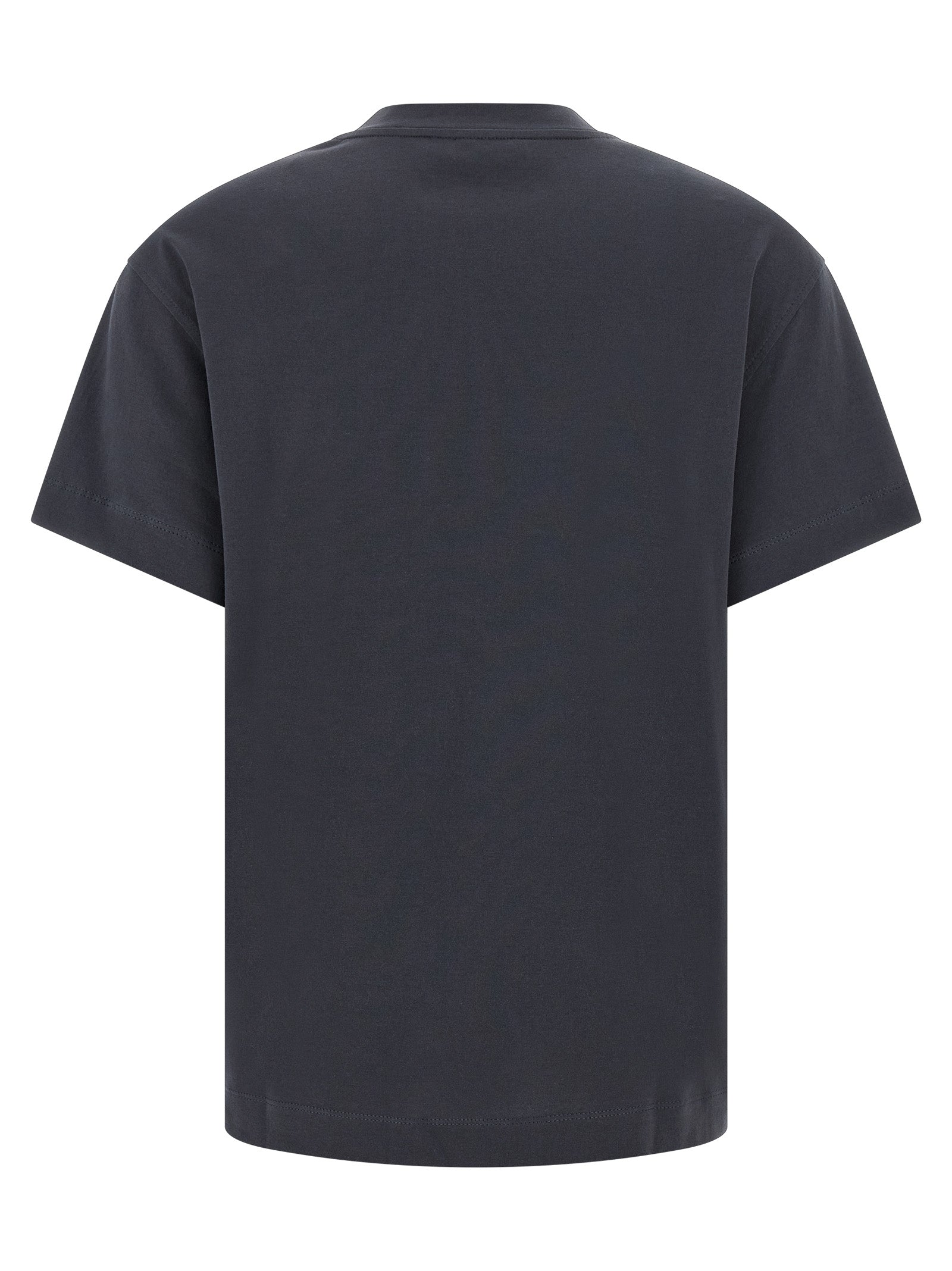 Brunello Cucinelli 'Shiny Tab' T-Shirt