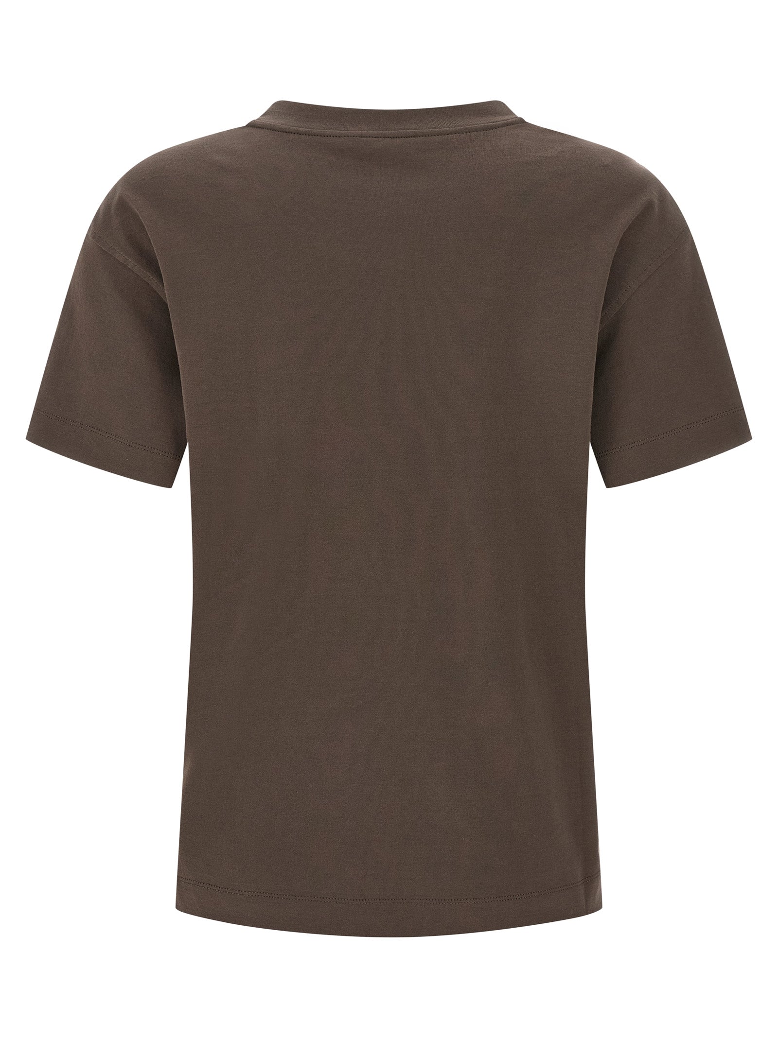 Brunello Cucinelli 'Shiny Tab' T-Shirt