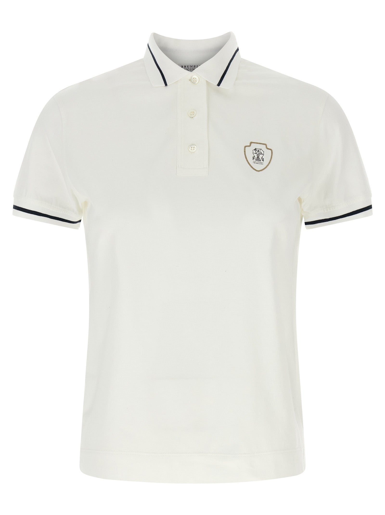 Brunello Cucinelli Logo Polo Shirt