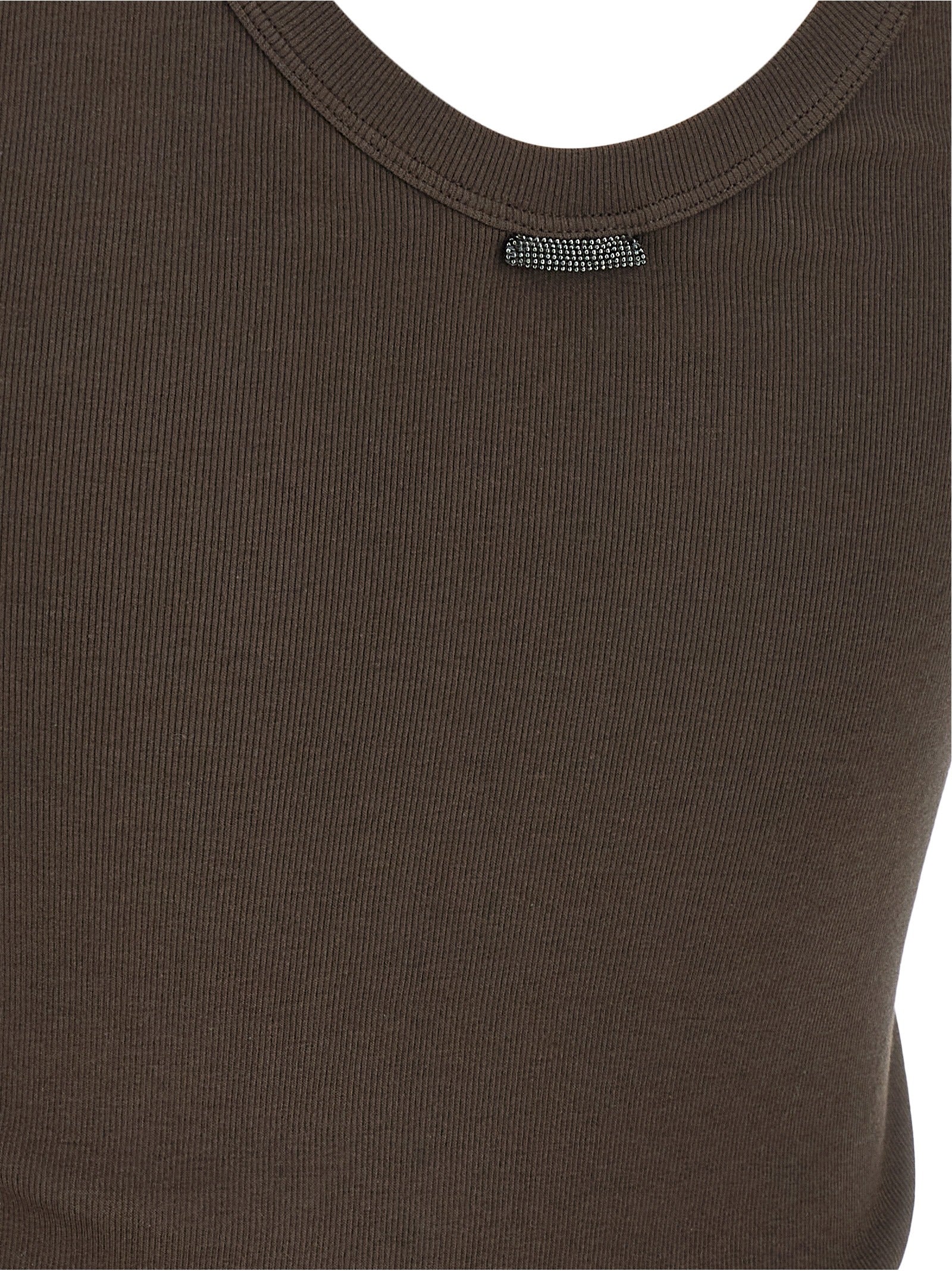 Brunello Cucinelli Ribbed Top