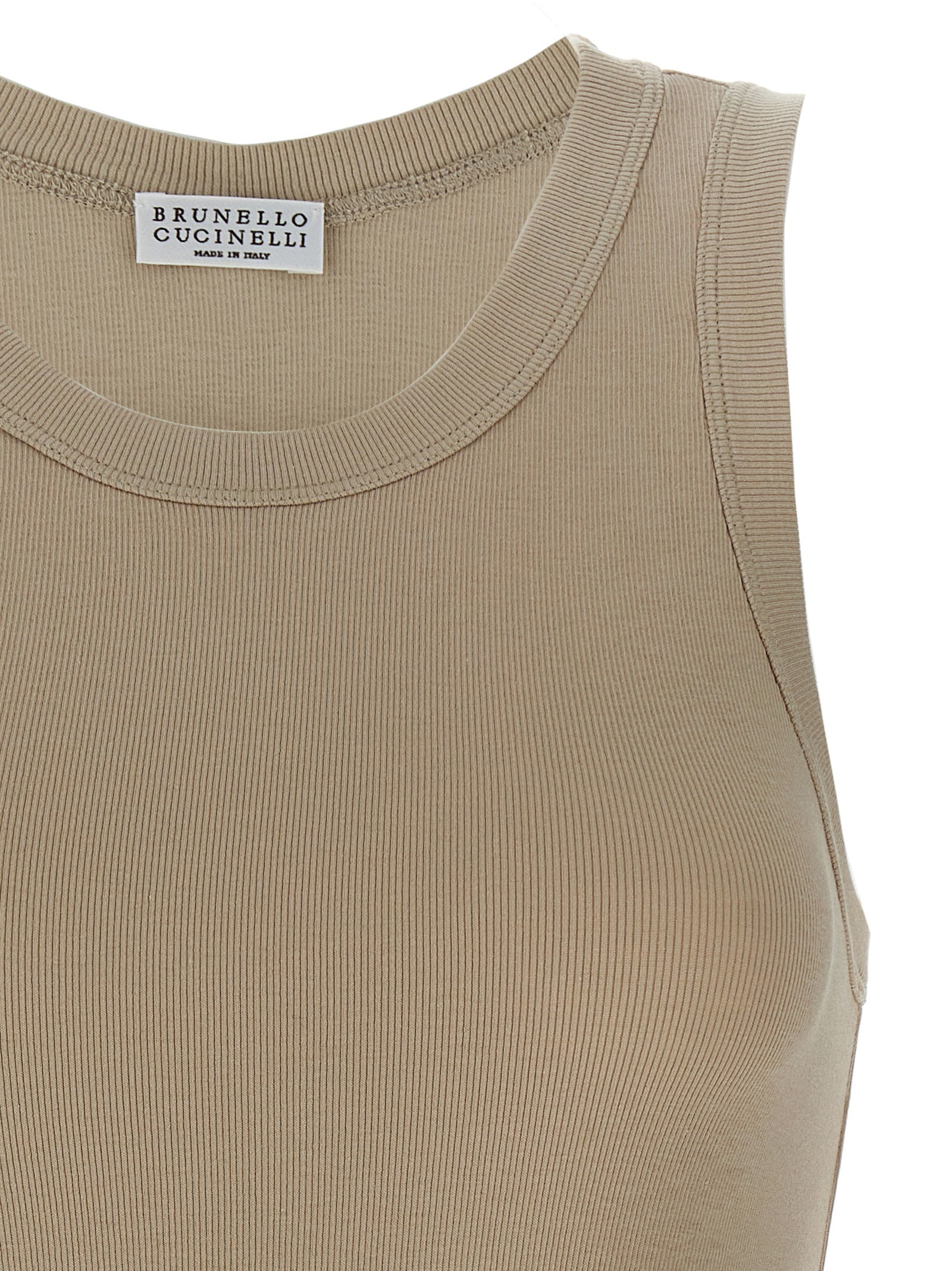 Brunello Cucinelli Ribbed Top