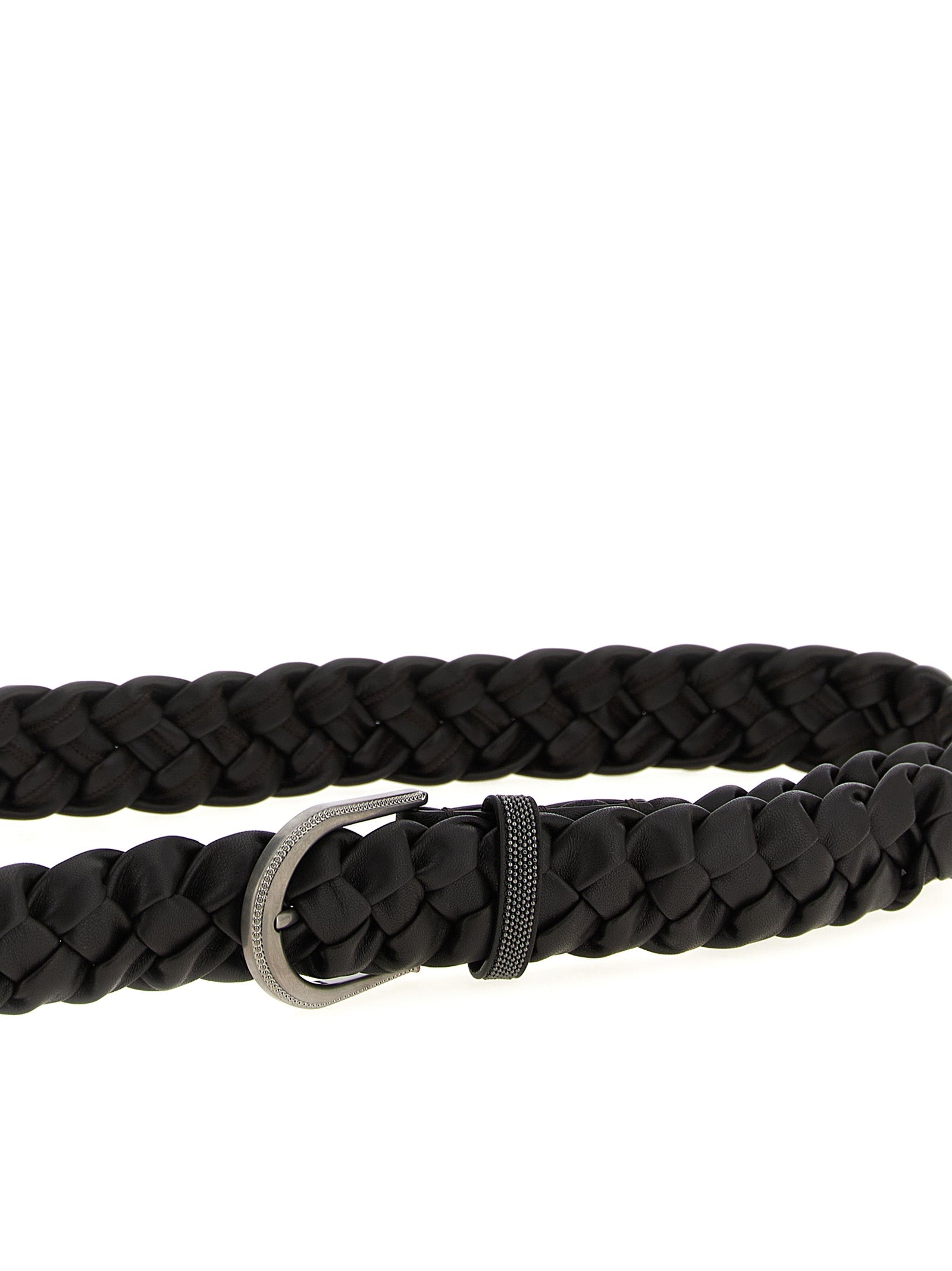 Brunello Cucinelli Jewel Buckle Belt