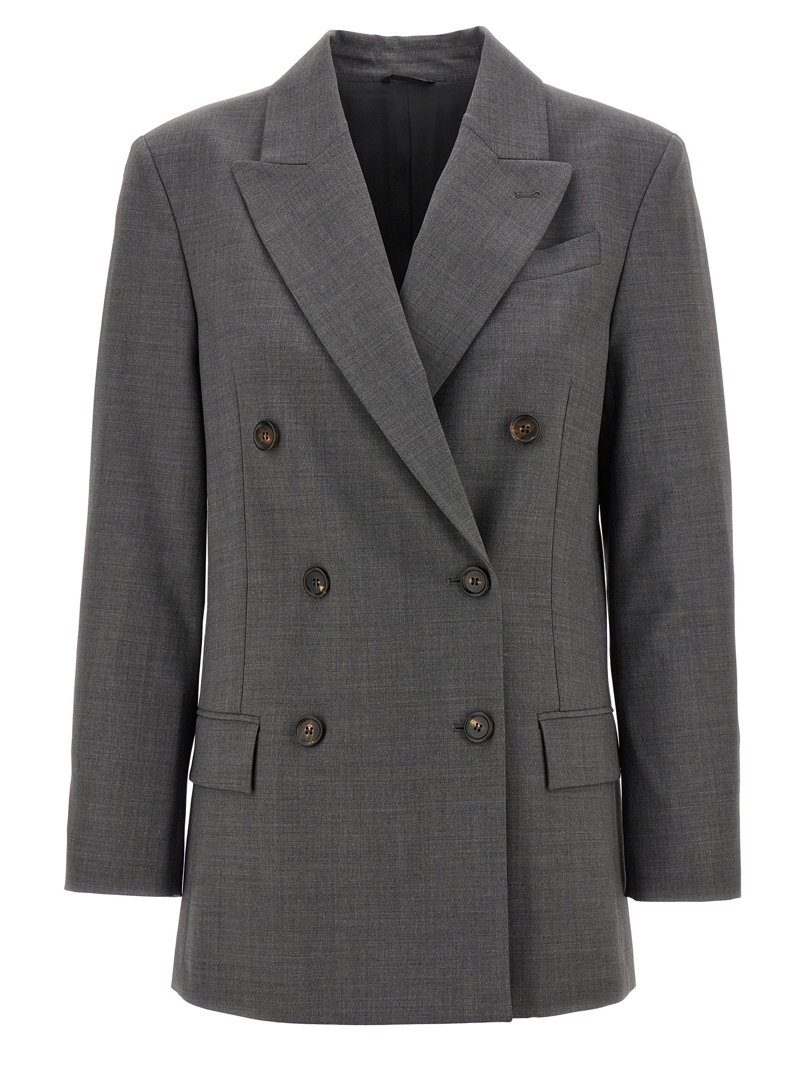 Brunello Cucinelli Double-Breasted Blazer