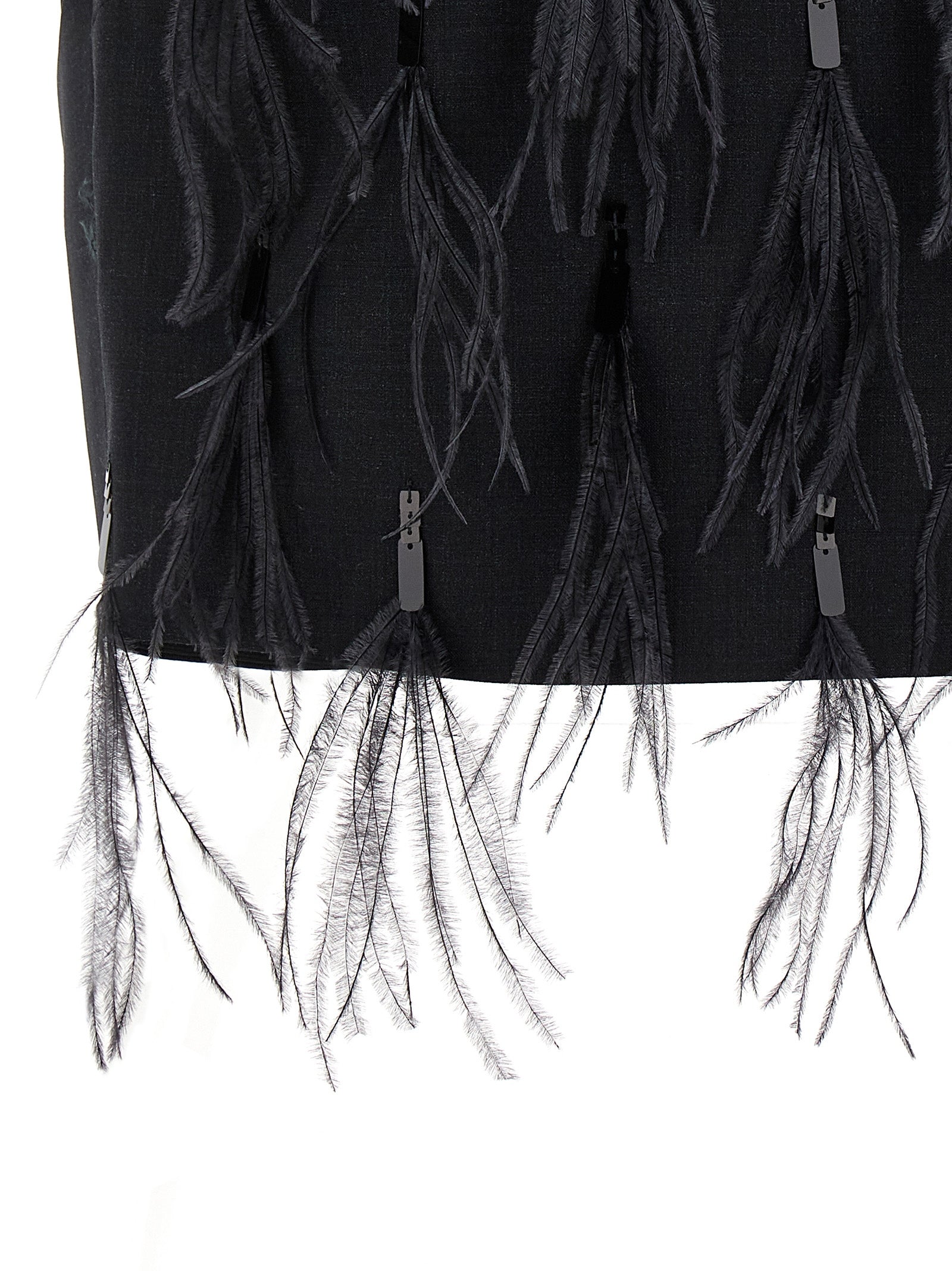 Brunello Cucinelli Sequin Feather Top