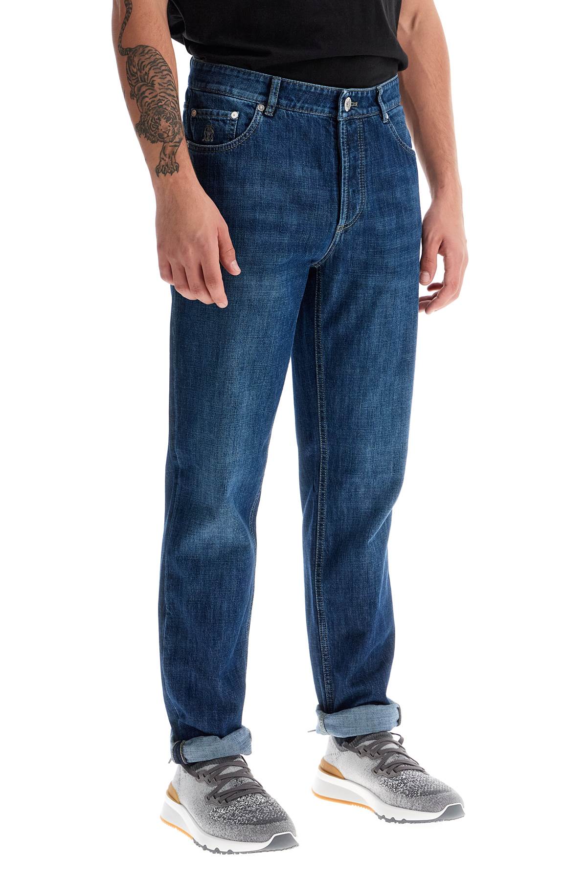 Brunello Cucinelli Traditional Fit Jeans For Men