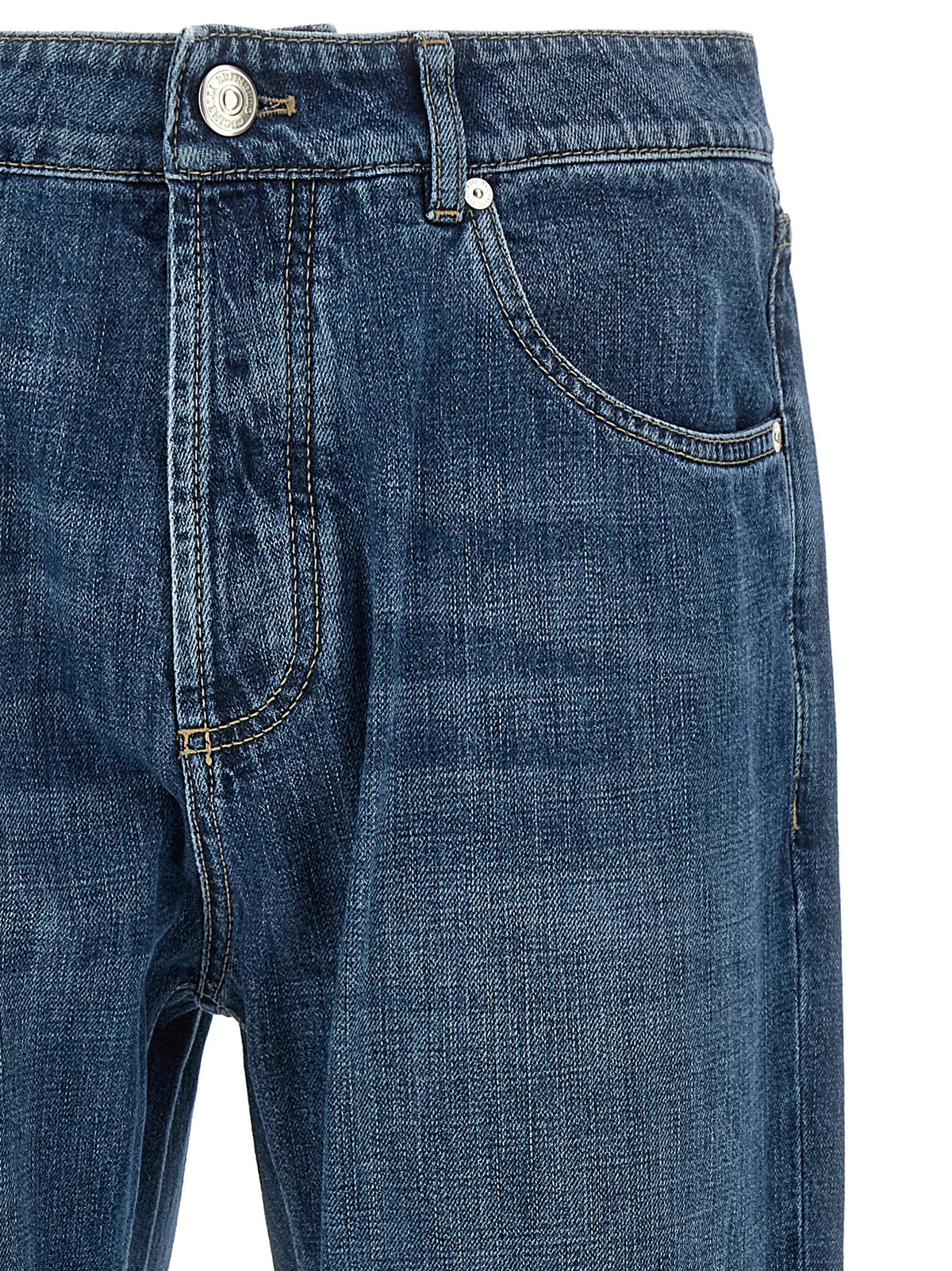 Brunello Cucinelli 'Leisure Fit' Denim Jeans