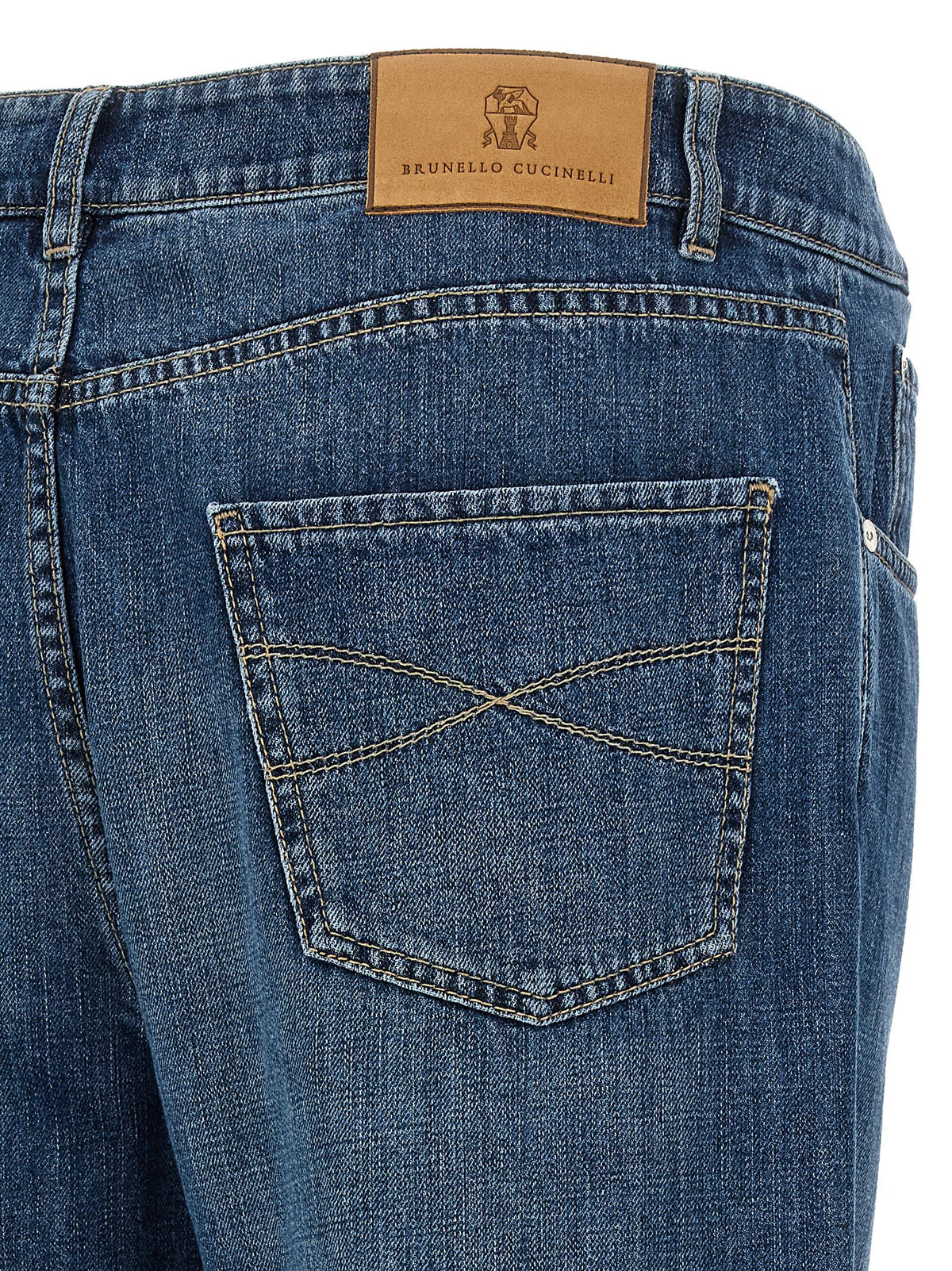 Brunello Cucinelli 'Leisure Fit' Denim Jeans