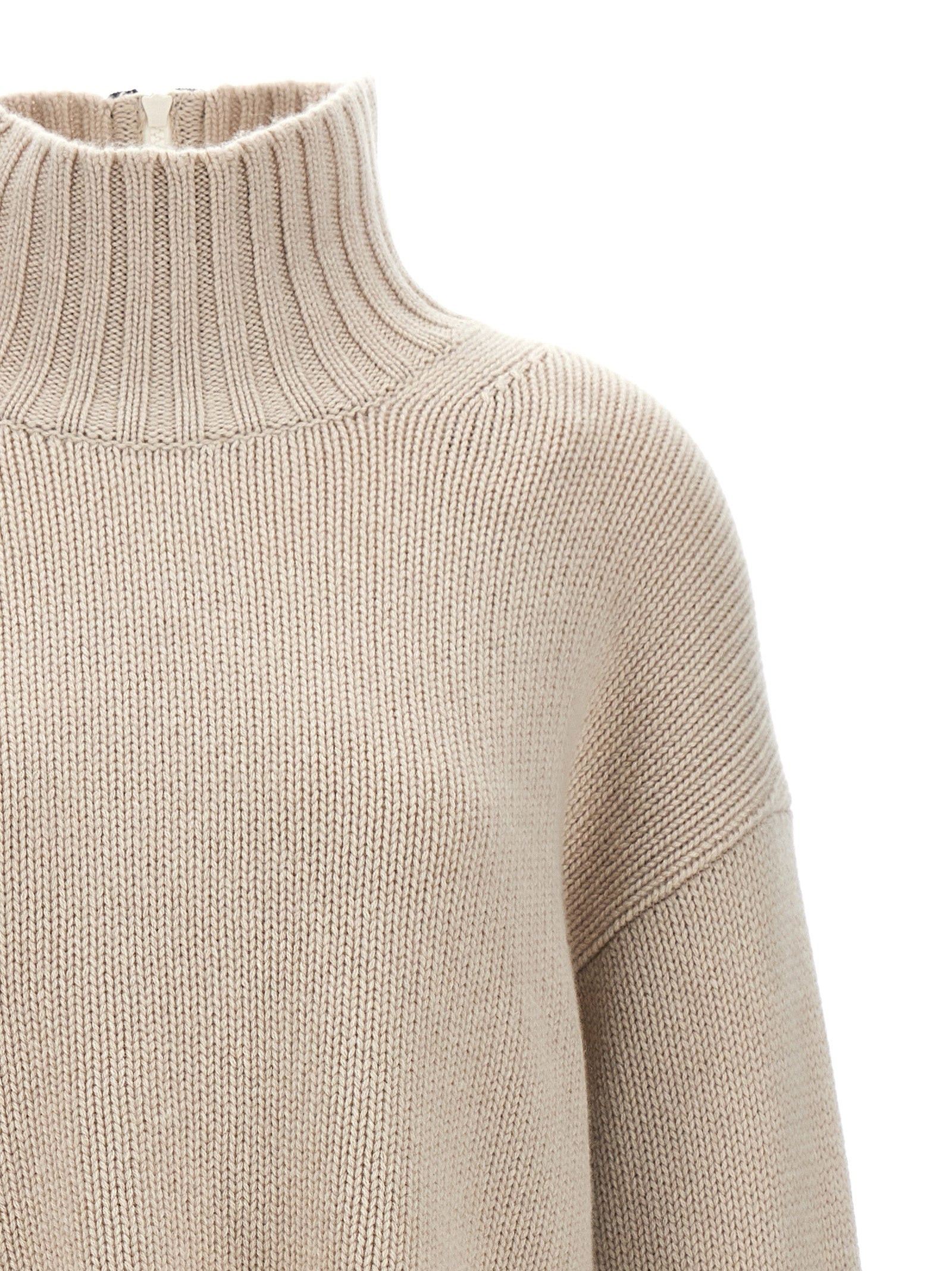 Brunello Cucinelli 'Monile' Half Zip Sweater