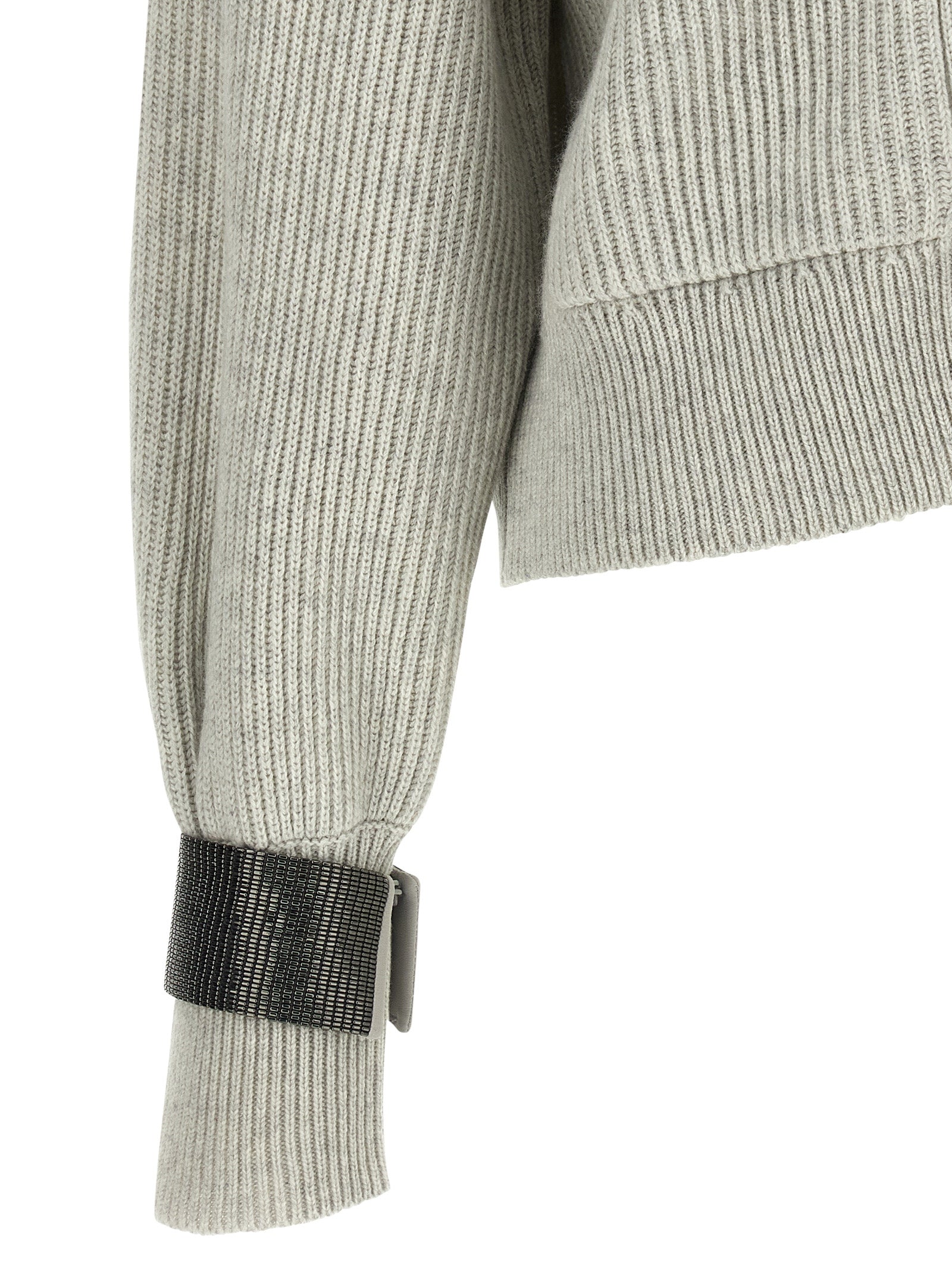 Brunello Cucinelli Monile Cuff Cardigan