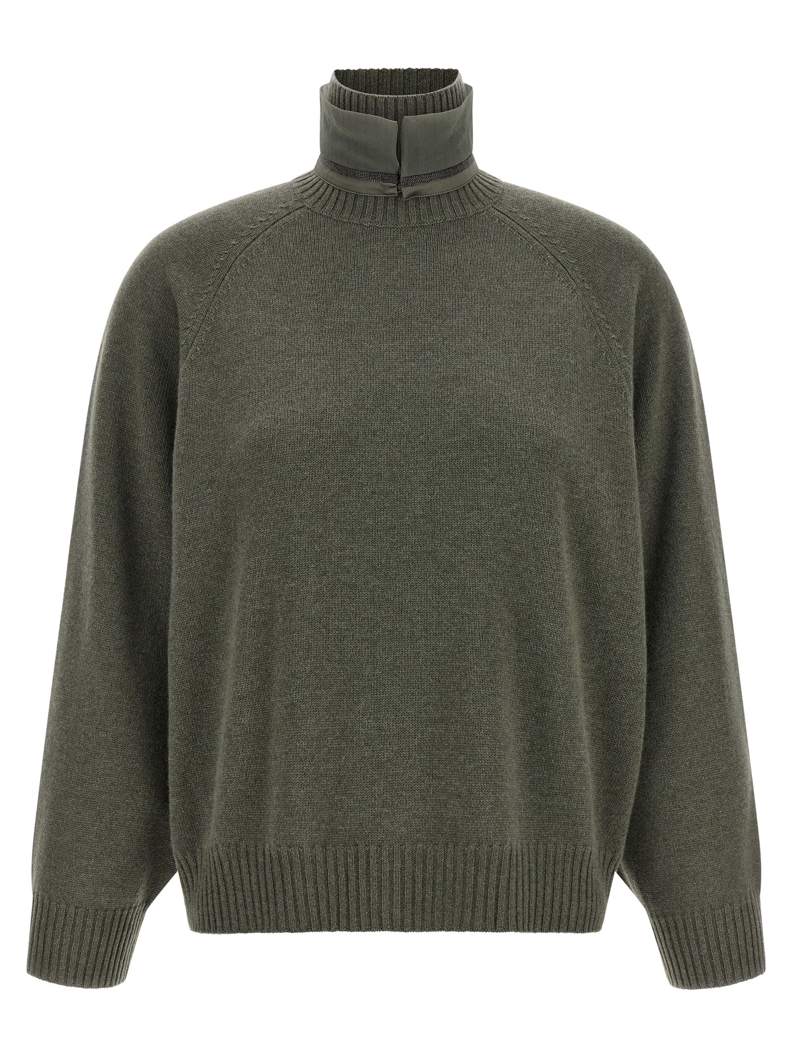 Brunello Cucinelli 'Monile' Insert Sweater