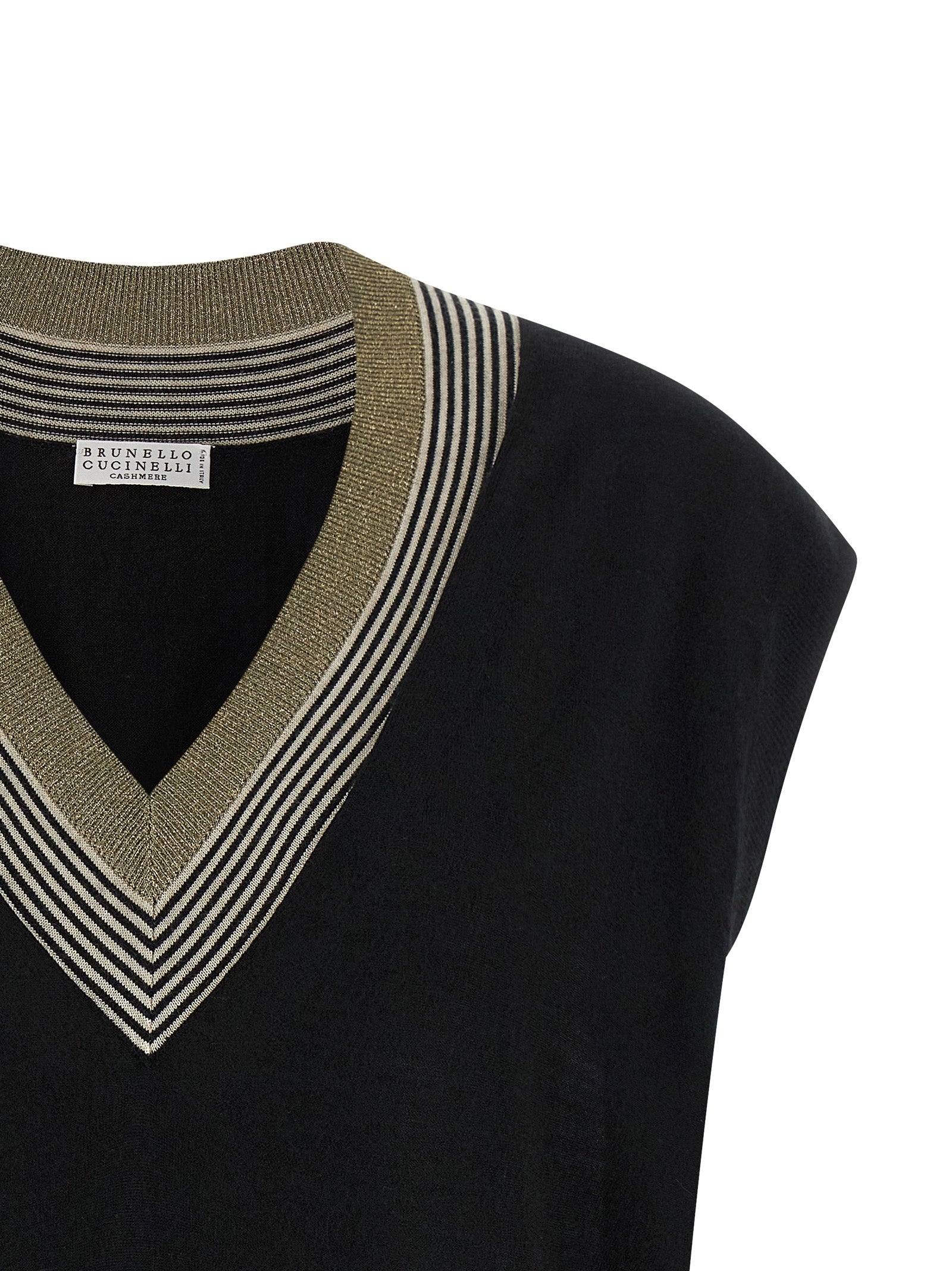 Brunello Cucinelli 'Sparkling Neckline' Vest