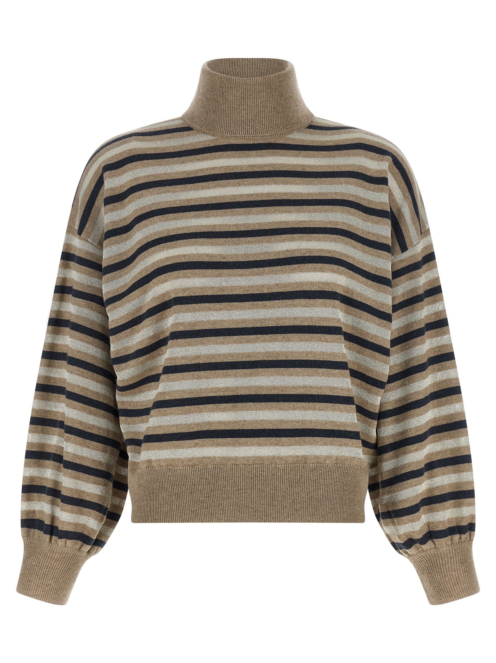 Brunello Cucinelli 'Sparkling Stripes' Sweater