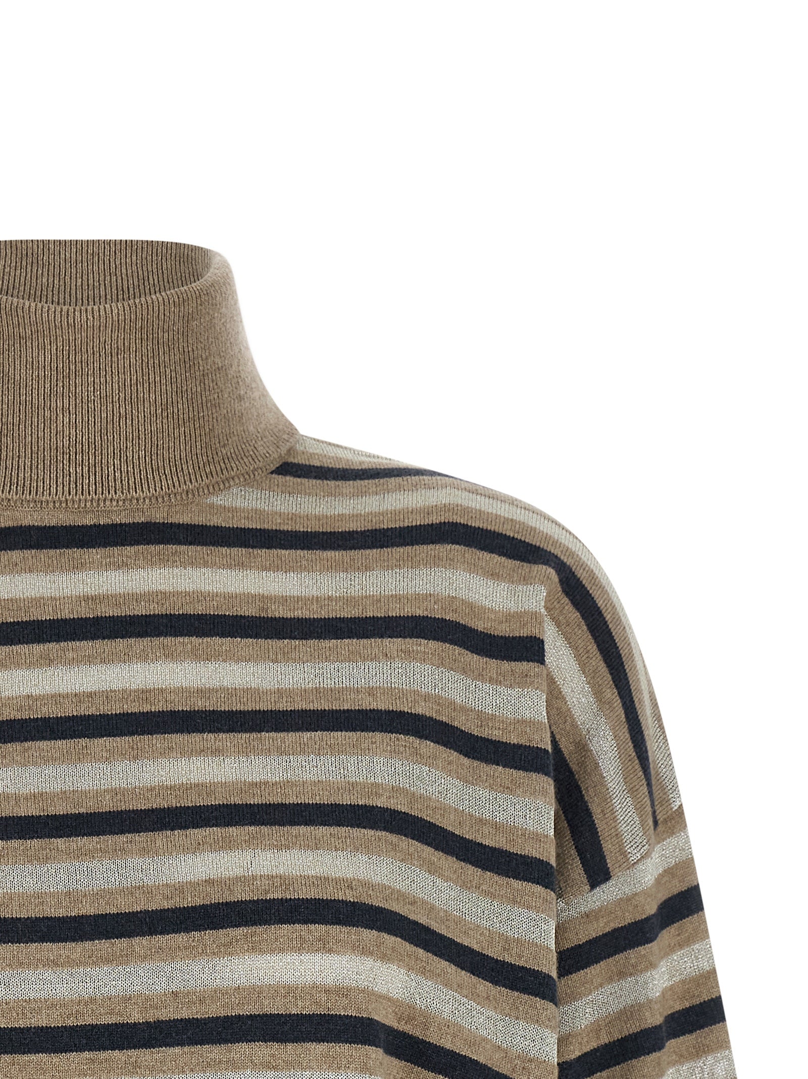 Brunello Cucinelli 'Sparkling Stripes' Sweater