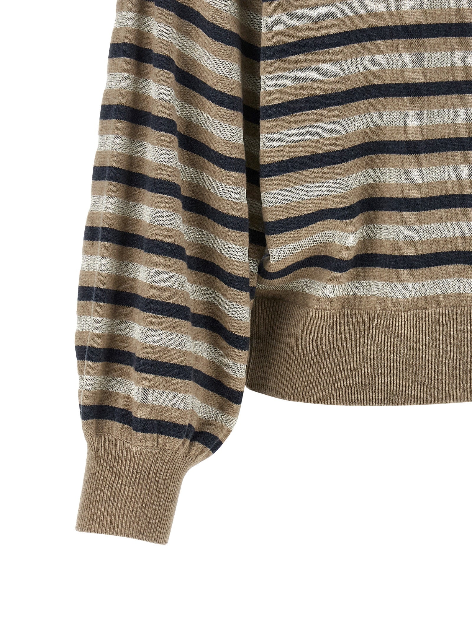Brunello Cucinelli 'Sparkling Stripes' Sweater