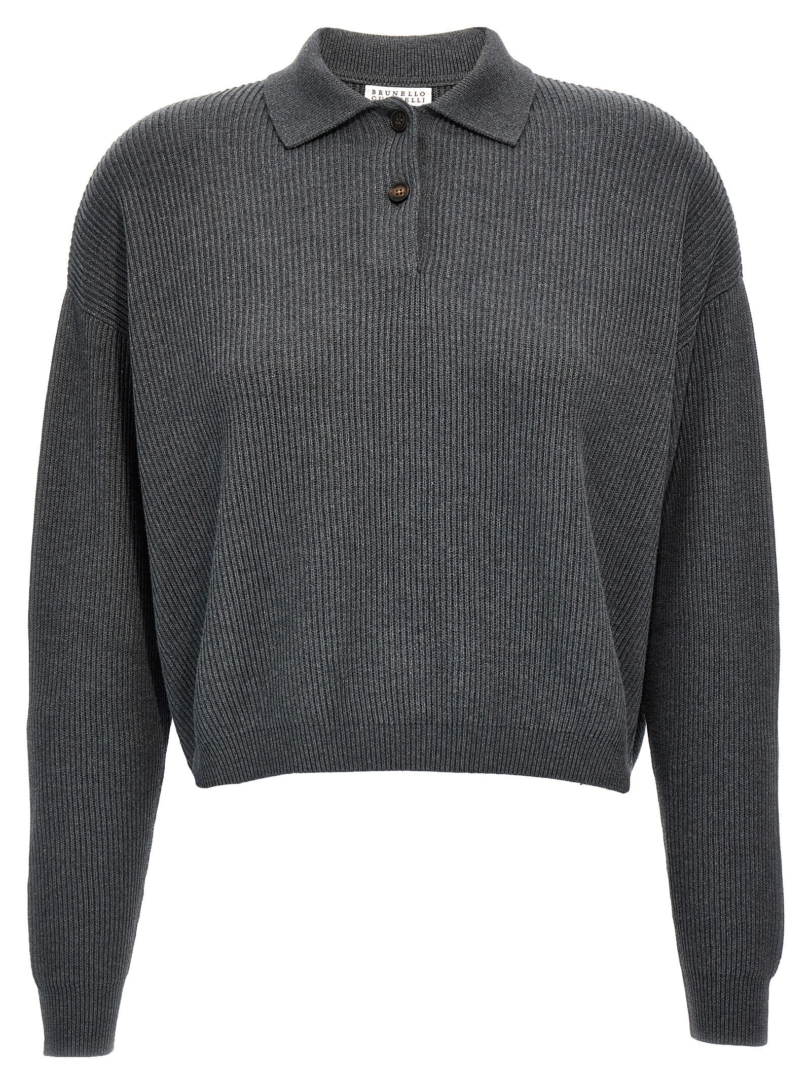 Brunello Cucinelli English Ribbed Sweater