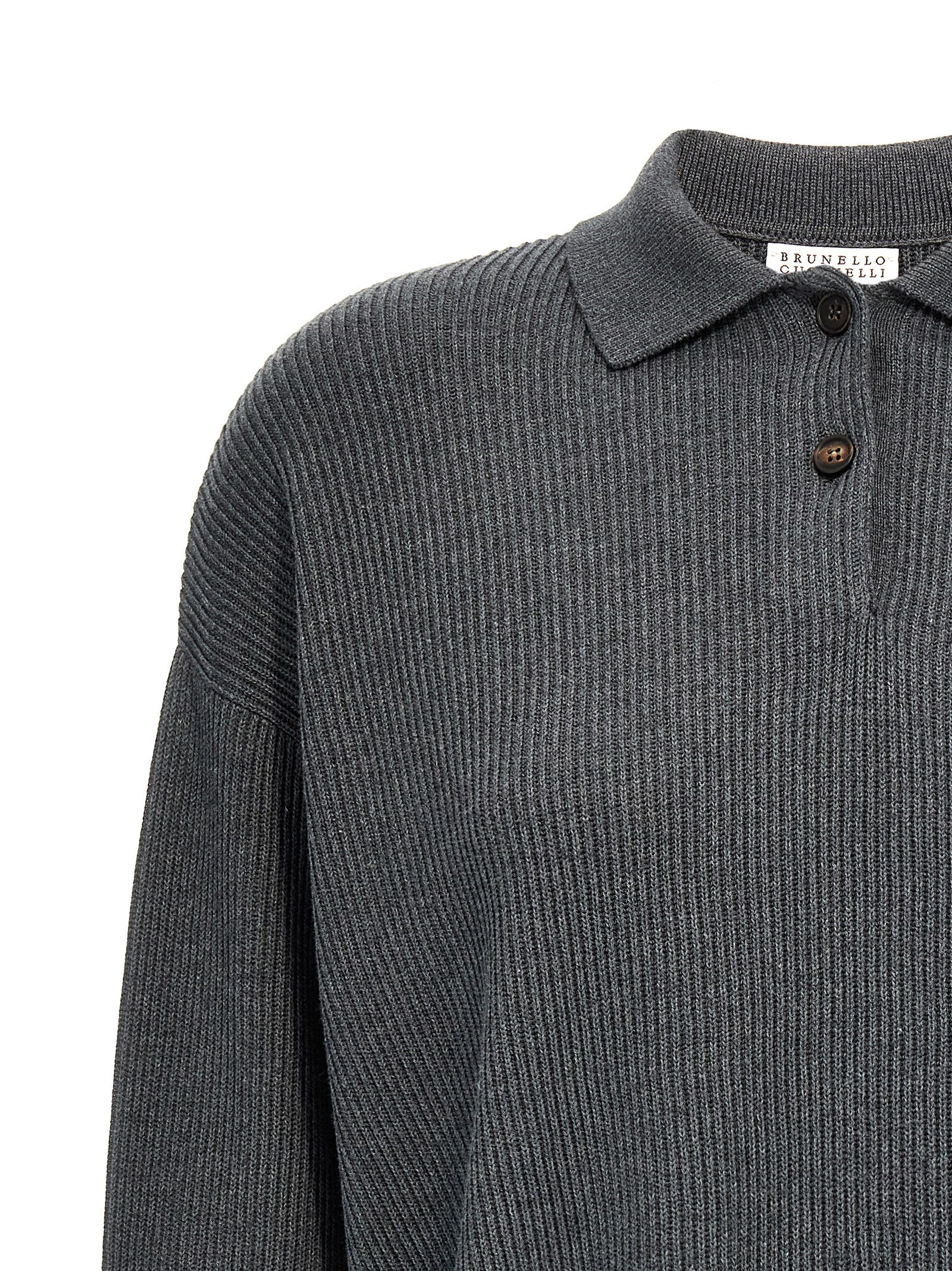 Brunello Cucinelli English Ribbed Sweater