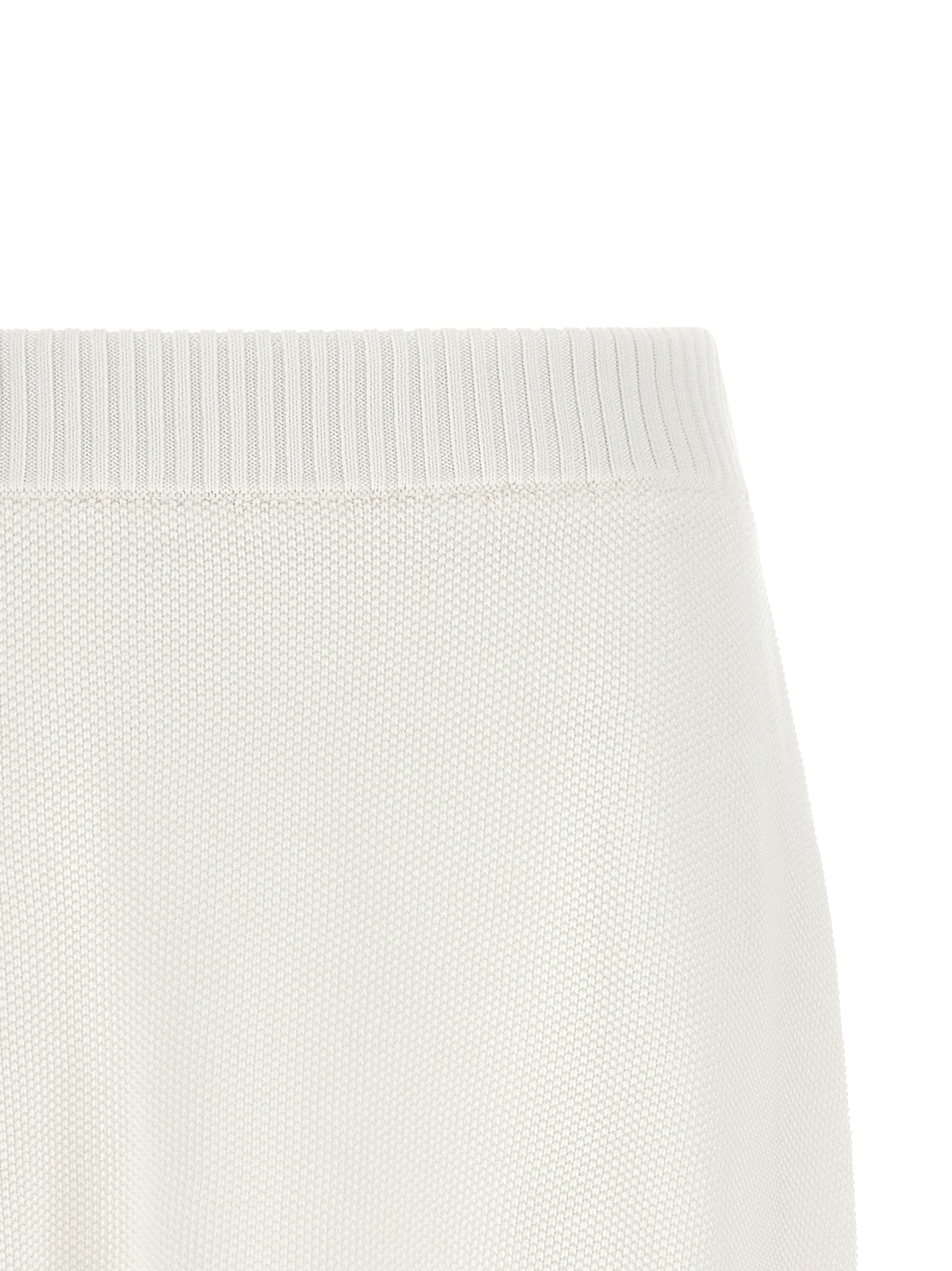 Brunello Cucinelli Piquet-Effect Skirt - 'Active' Line