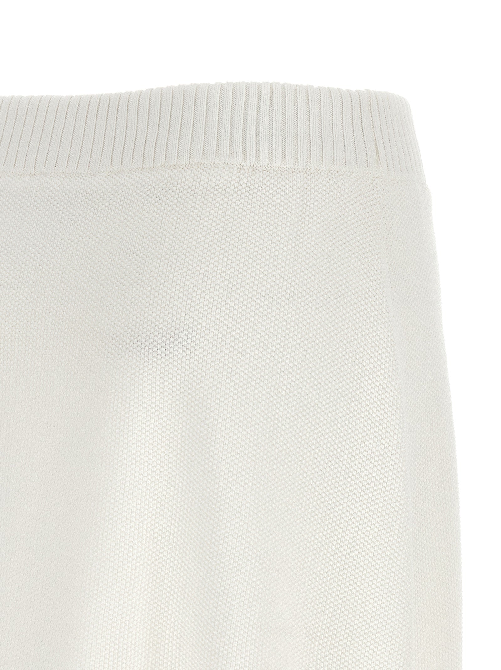 Brunello Cucinelli Piquet-Effect Skirt - 'Active' Line
