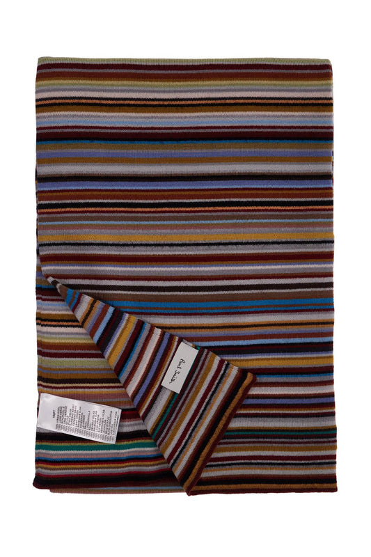 Paul Smith Wool Scarf Multicolor