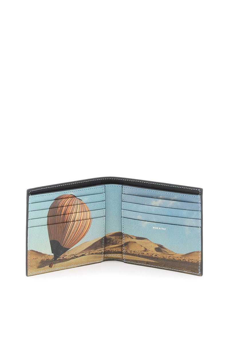 Paul Smith Signature Stripe Balloon Wallet Black