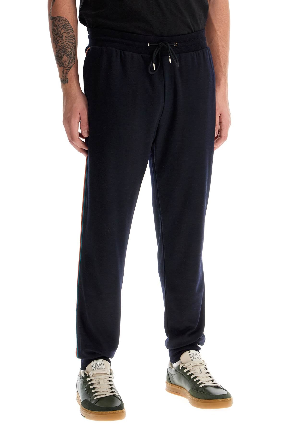 Paul Smith Wool Jersey Joggers For Comfortable