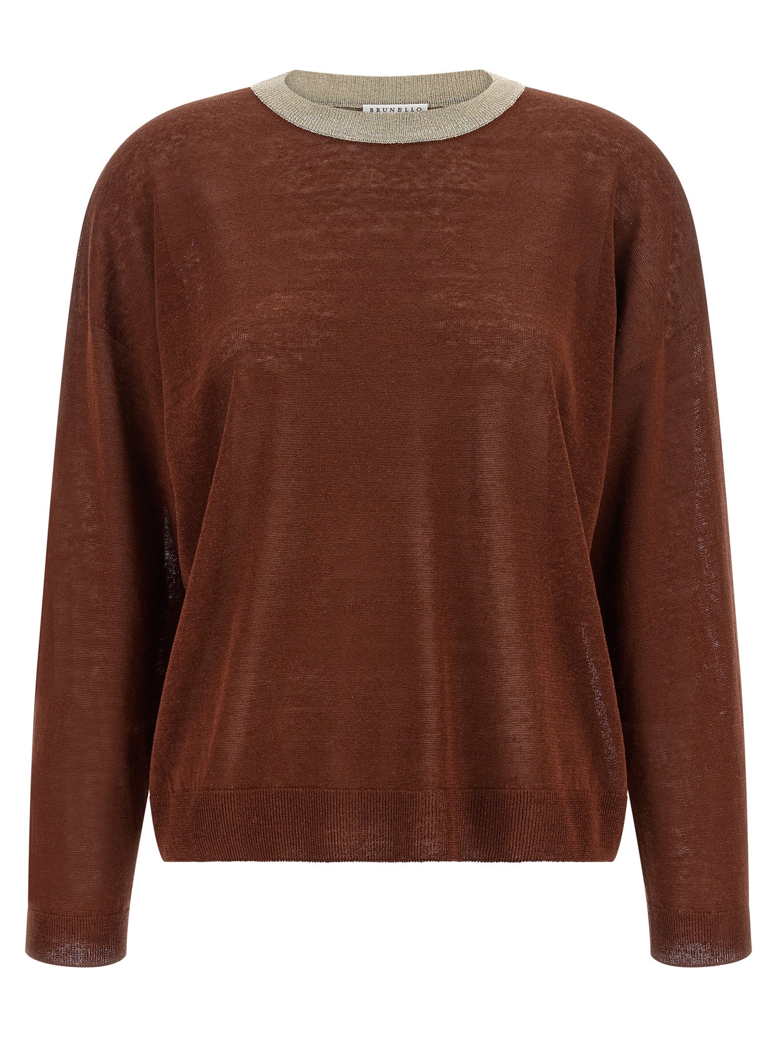 Brunello Cucinelli 'Dazzling Collar' Sweater
