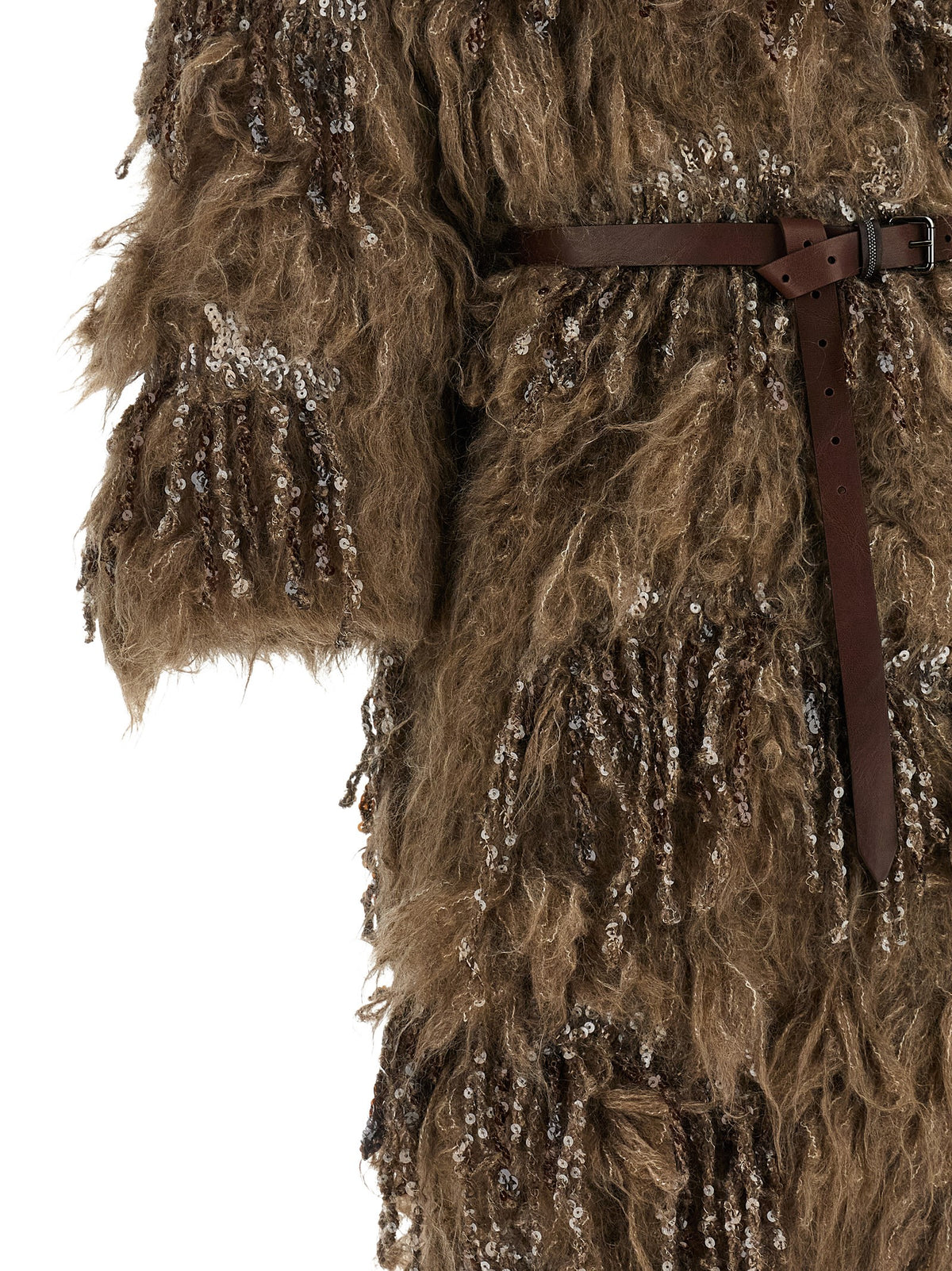 Brunello Cucinelli 'Dazzling Moss Embroidery' Cardigan