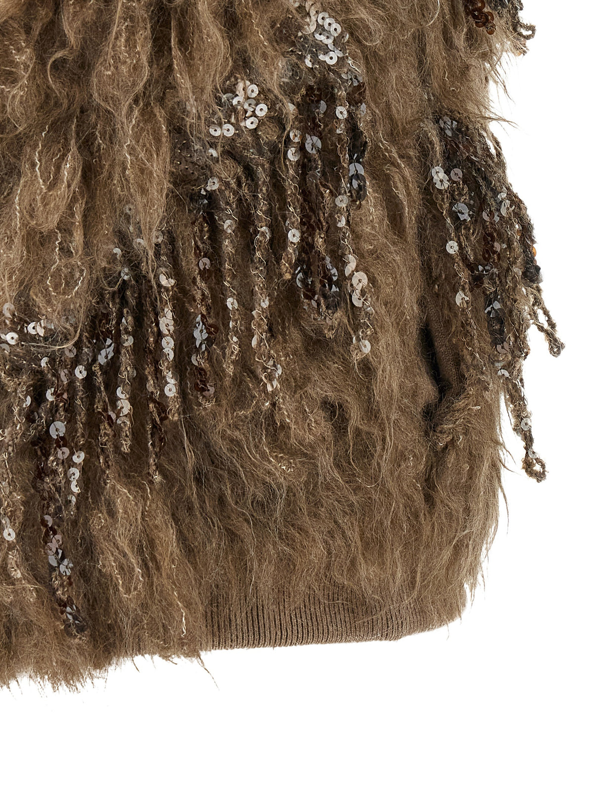 Brunello Cucinelli 'Dazzling Moss Embroidery' Vest