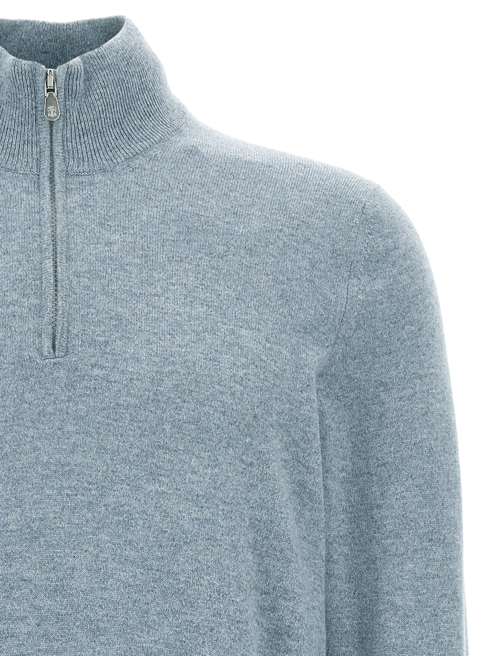 Brunello Cucinelli Half-Zip Sweater