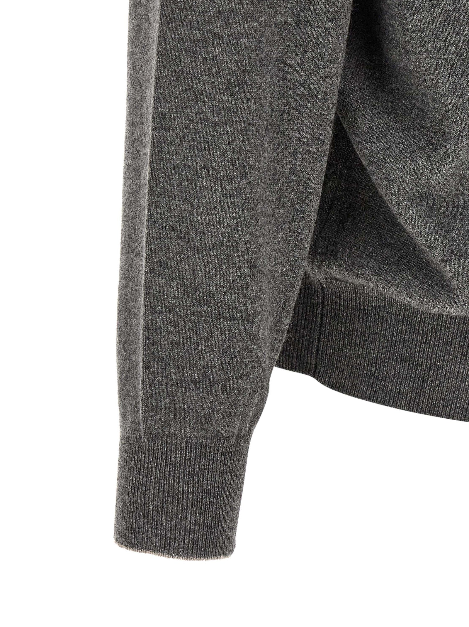 Brunello Cucinelli Half-Zip Cashmere Sweater