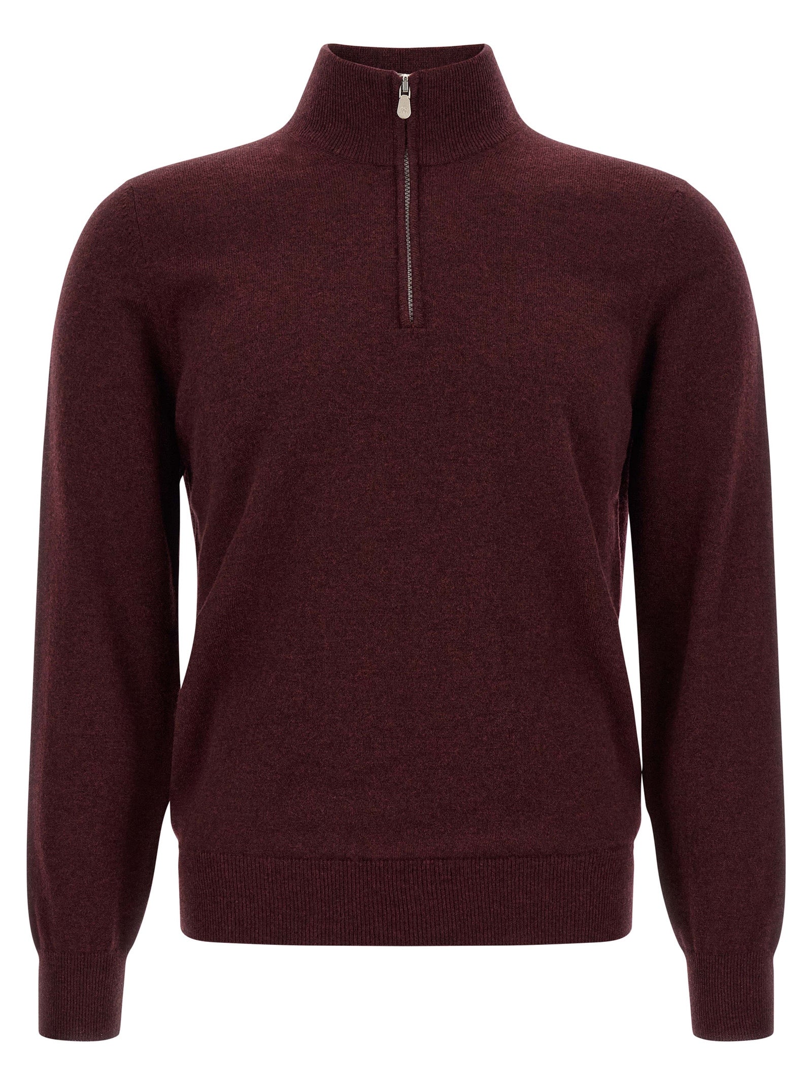 Brunello Cucinelli Half-Zip Cashmere Sweater