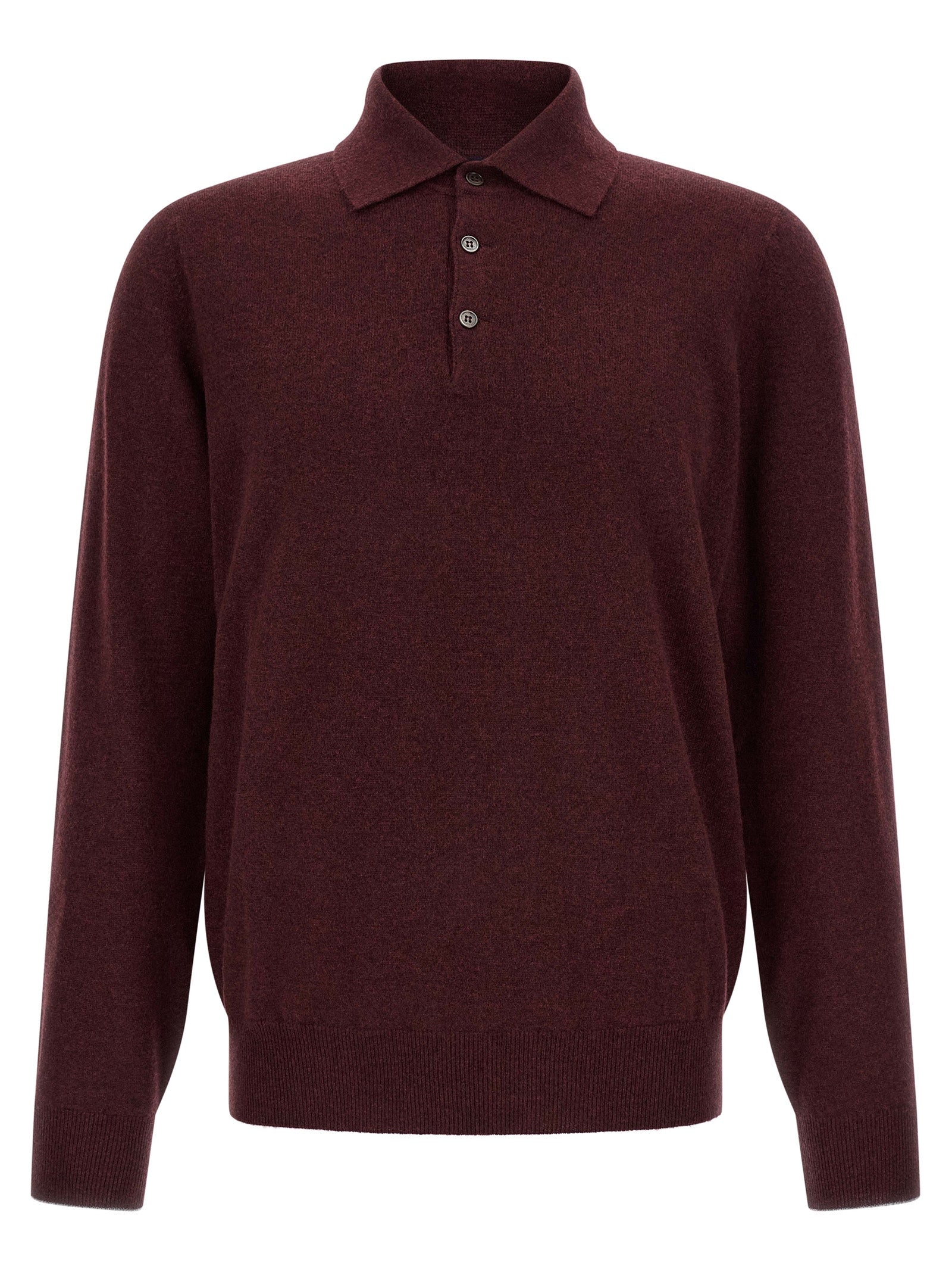 Brunello Cucinelli Cashmere Knit Polo Shirt