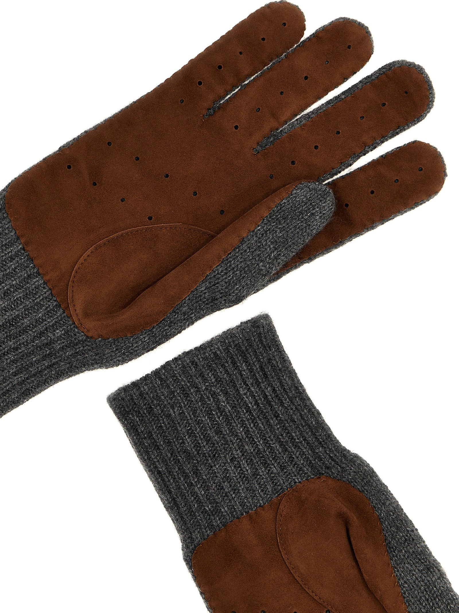 Brunello Cucinelli Suede Detail Gloves