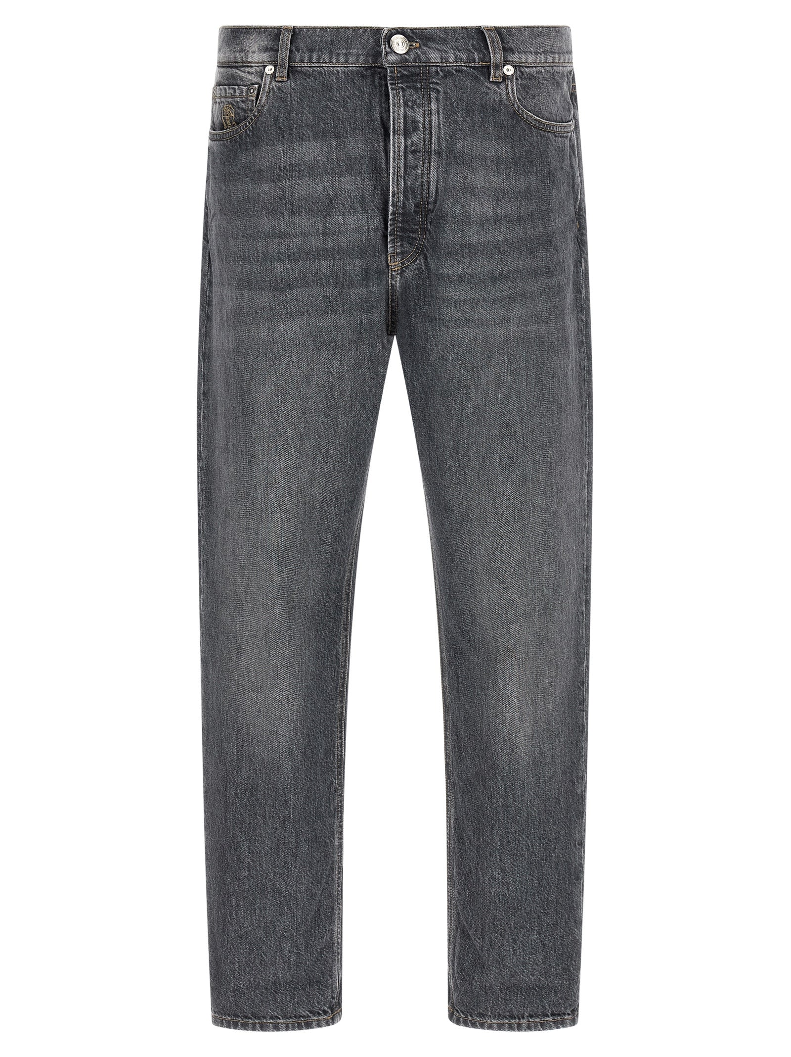 Brunello Cucinelli Jeans Denim Greyscale