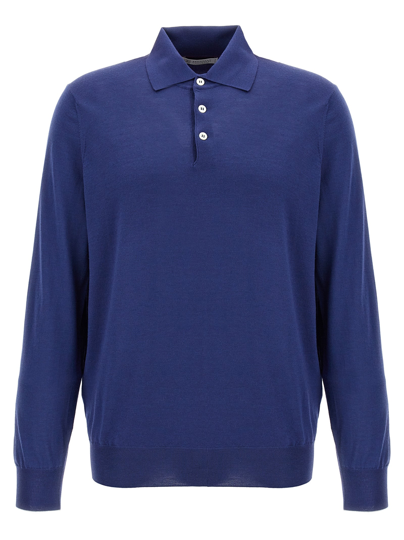 Brunello Cucinelli Knitted Polo Shirt