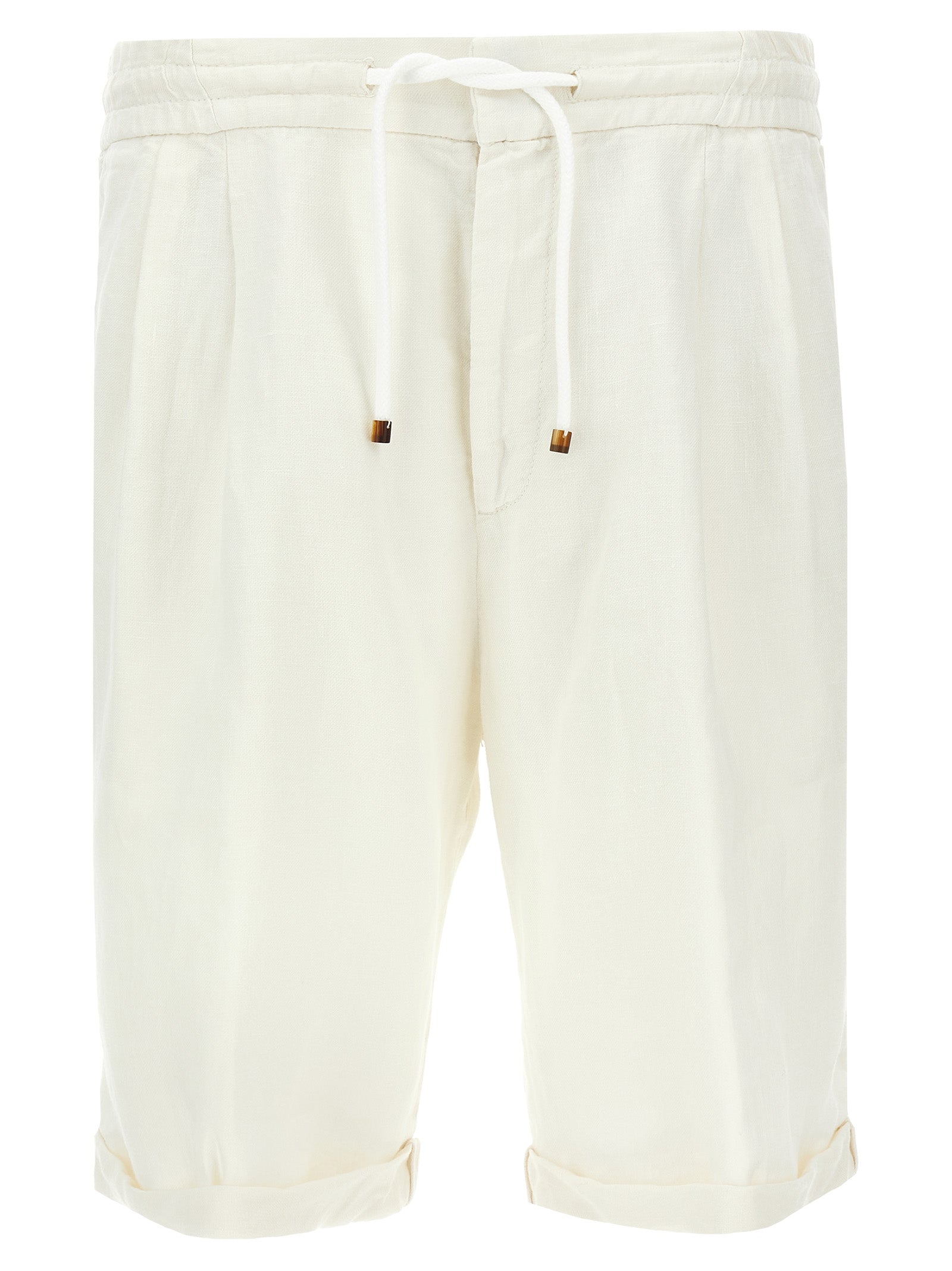 Brunello Cucinelli Linen Bermuda Shorts