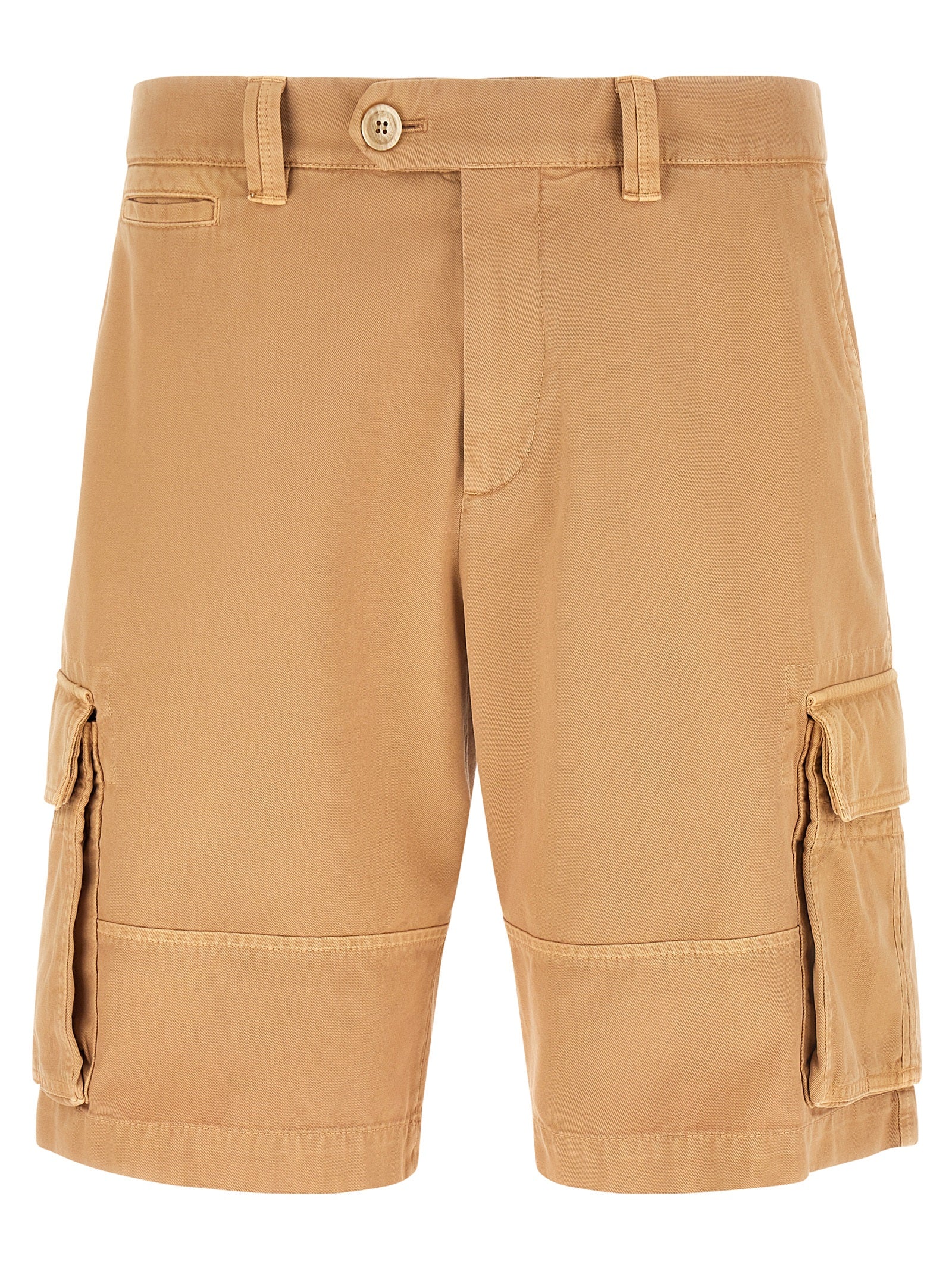 Brunello Cucinelli Cotton Cargo Bermuda Shorts