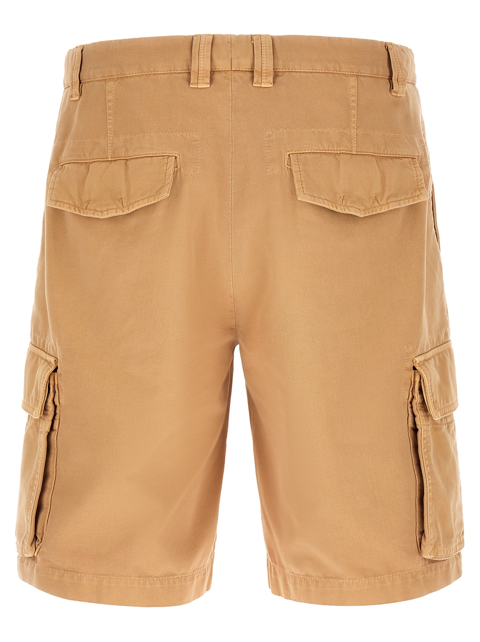 Brunello Cucinelli Cotton Cargo Bermuda Shorts