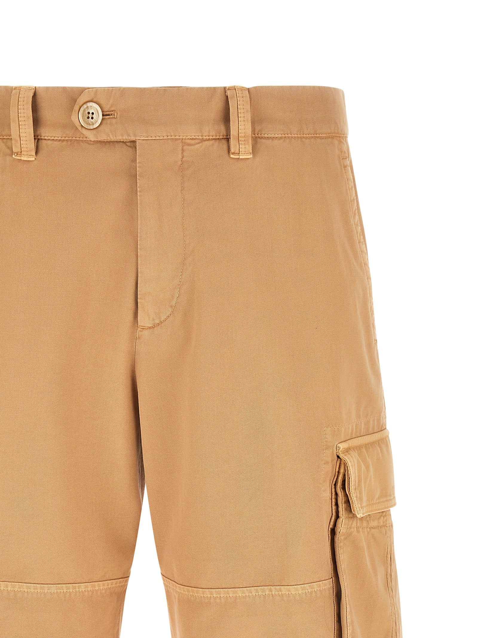 Brunello Cucinelli Cotton Cargo Bermuda Shorts