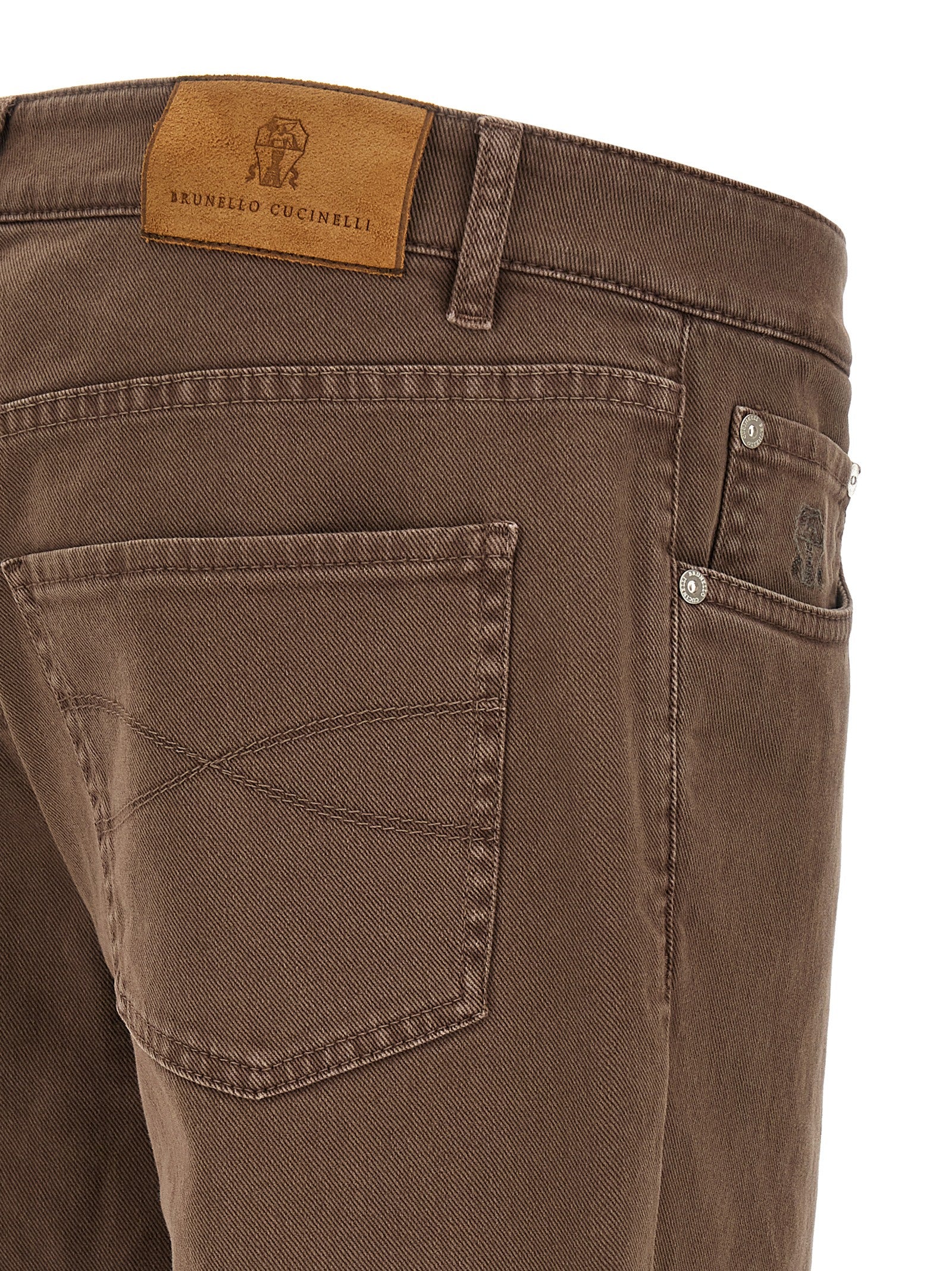 Brunello Cucinelli Garment-Dyed Jeans