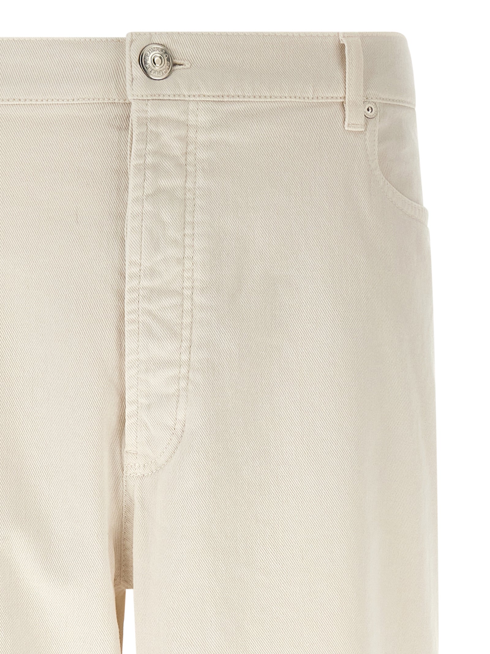 Brunello Cucinelli Garment-Dyed Denim Jeans