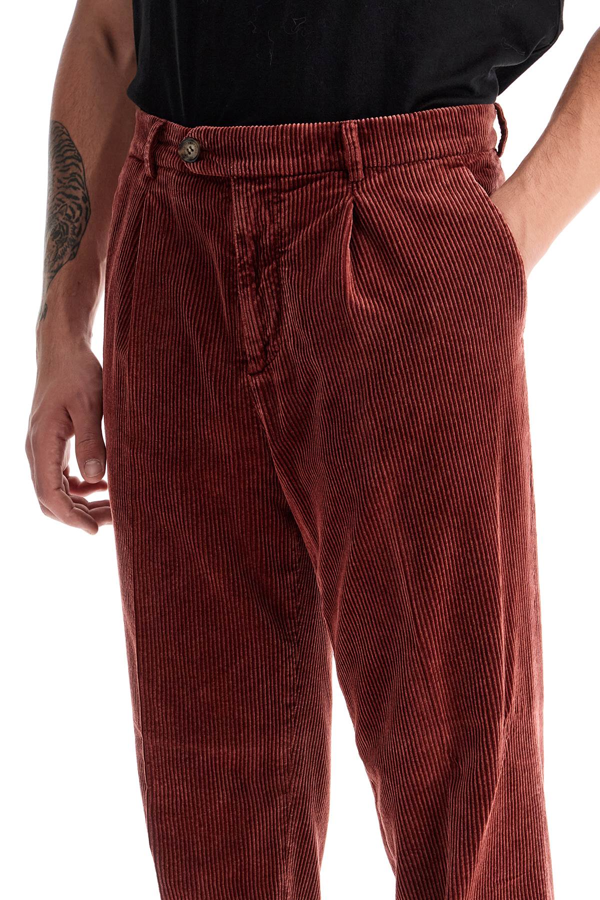 Brunello Cucinelli Corduroy Leisure Fit Pants